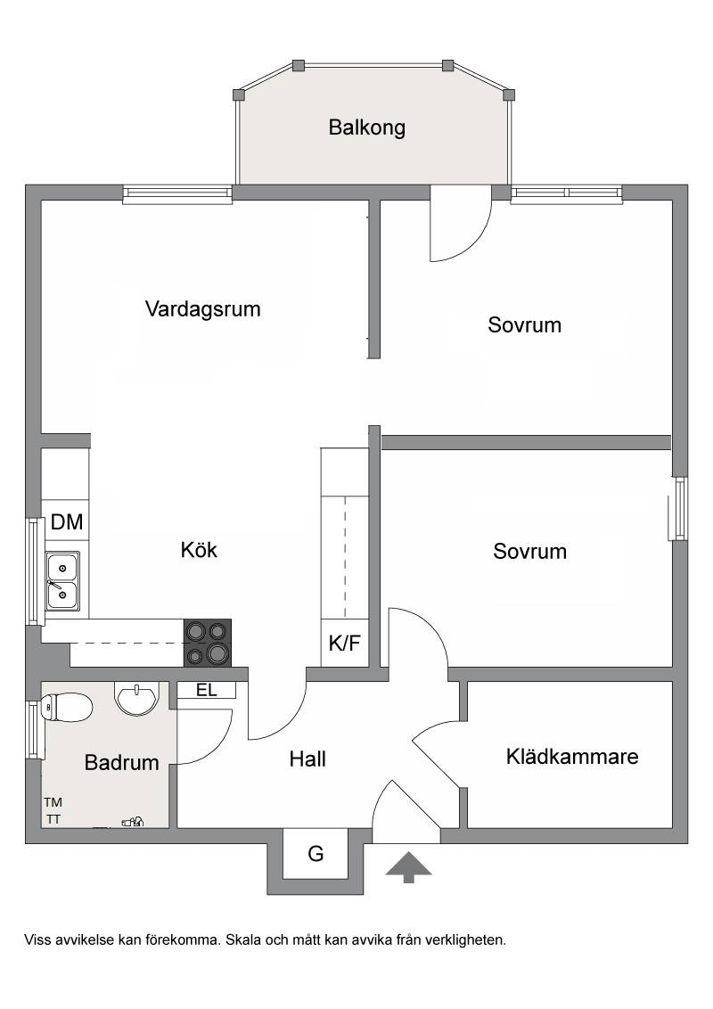2 rum Lägenhet på Vittangigatan 16 Vällingby Centrum Stockholms kommun - bild 26
