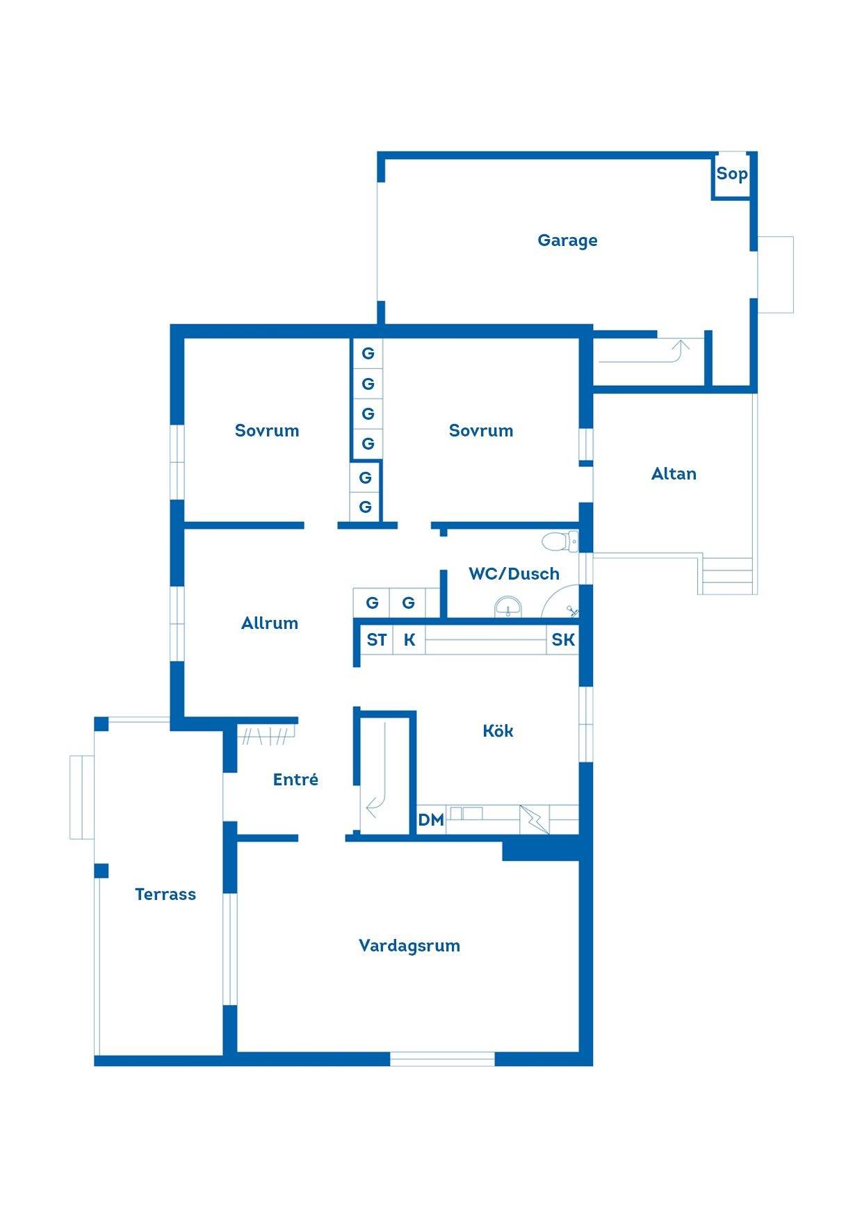 5 rum Villa på Nyhemsvägen 12 Bräkne-Hoby Ronneby kommun - bild 22