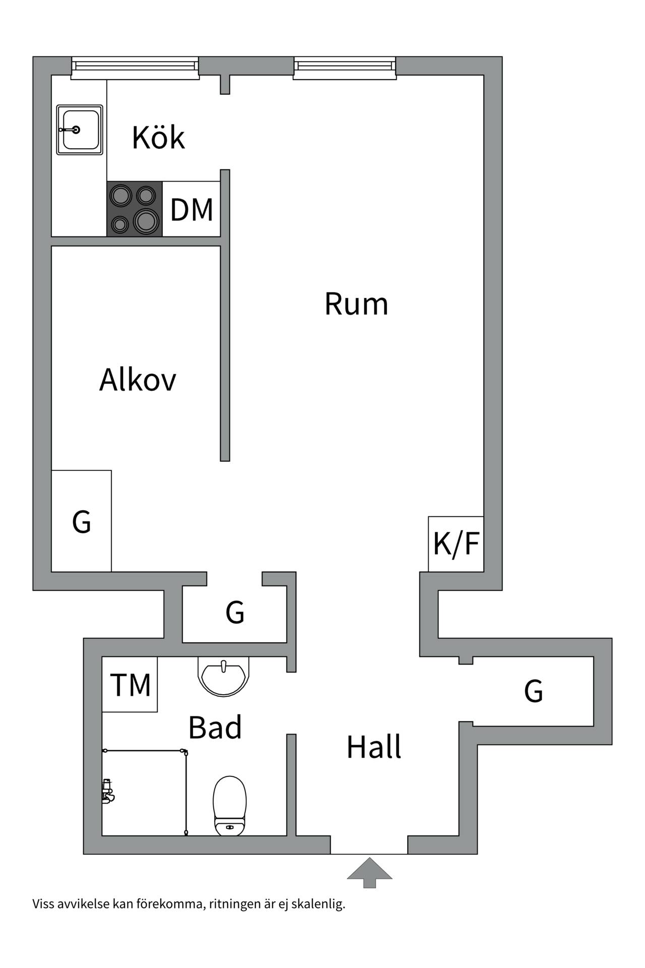1.5 rum Lägenhet på Ehrensvärdsgatan 4 Kungsholmen - Nedre Kungsholmen Stockholms kommun - bild 16