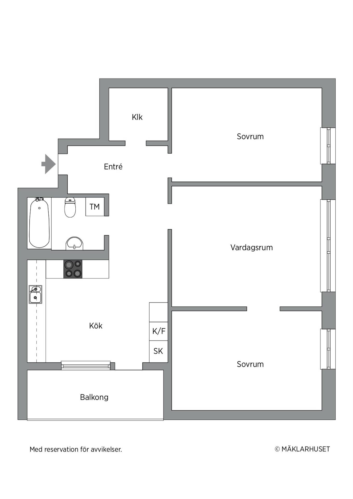 3 rum Lägenhet på Grumsgatan 3 Farsta Stockholms kommun - bild 26