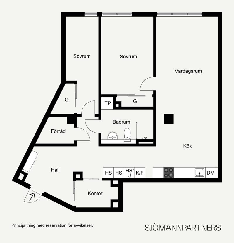 3.5 rum Lägenhet på Svarvargatan 7 Kungsholmen Stockholms kommun - bild 25