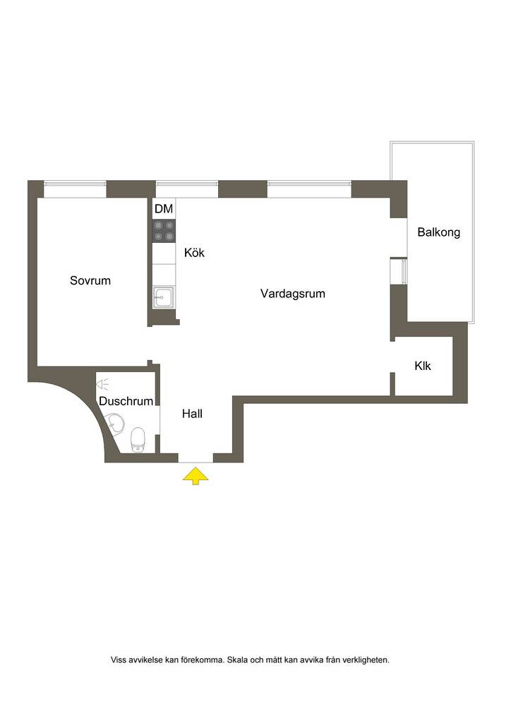 2 rum Lägenhet på Kungsklippan 22, 1 tr (suterräng ca 5 tr) Kungsholmen Stockholms kommun - bild 31