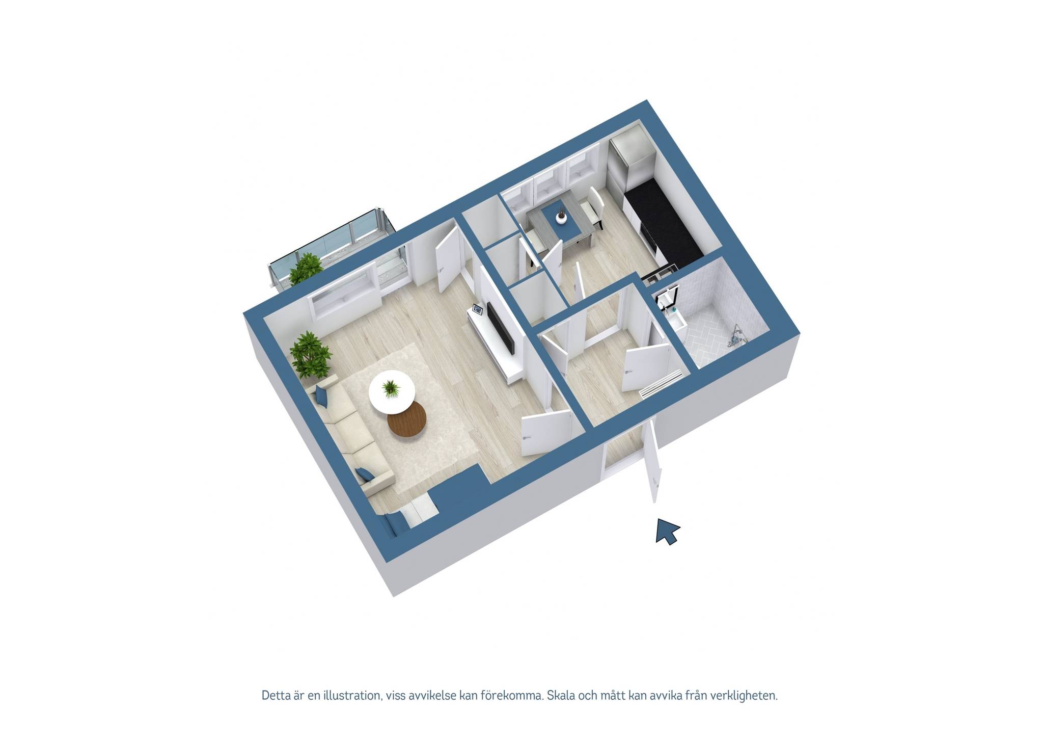 1 rum Lägenhet på Kansligatan 5A Norrmalm Skövde kommun - bild 17
