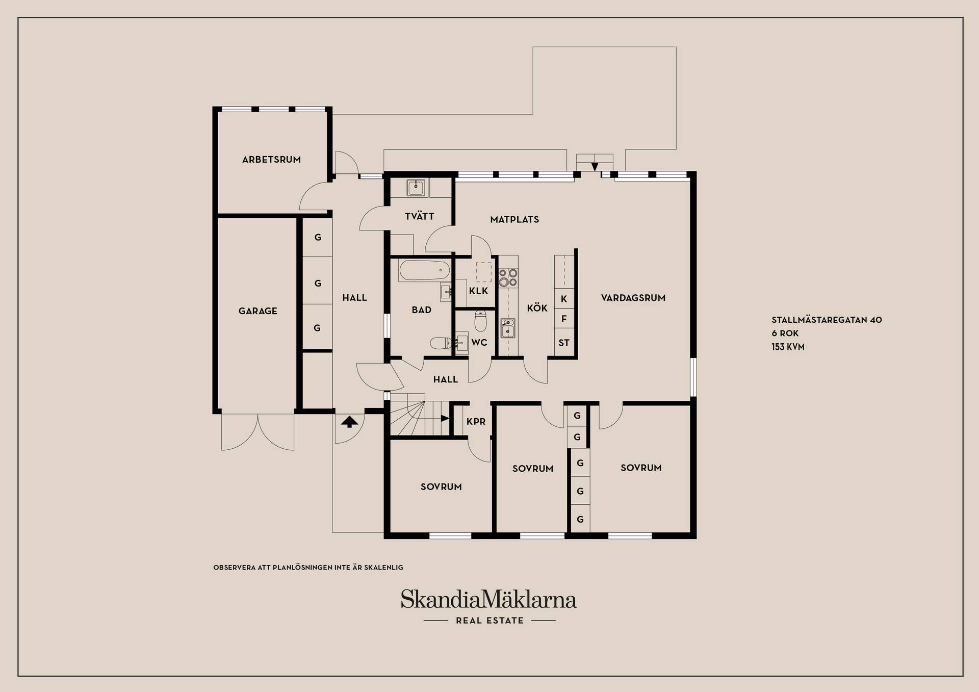 6 rum Villa på Stallmästaregatan 40 Berga Linköpings kommun - bild 32