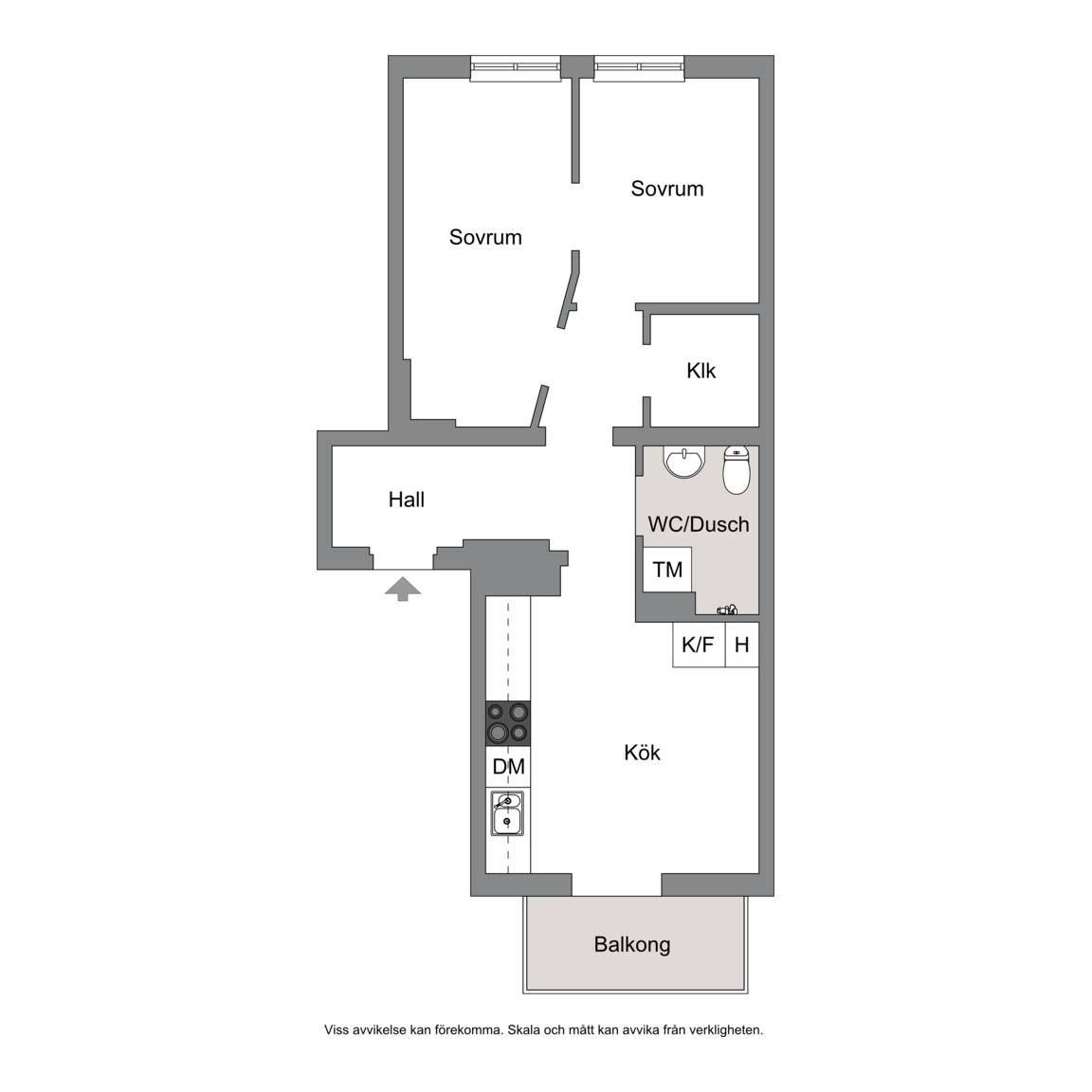2 rum Lägenhet på KNUTSGATAN 11A City Västerås kommun - bild 26