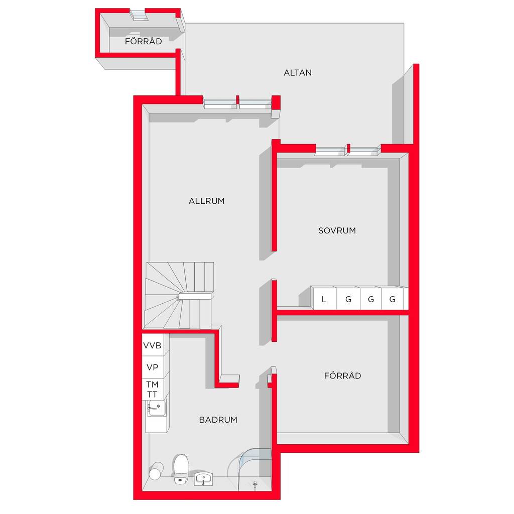 4 rum Parhus på Sjöhagsvägen 53 Sjömarken Borås kommun - bild 28