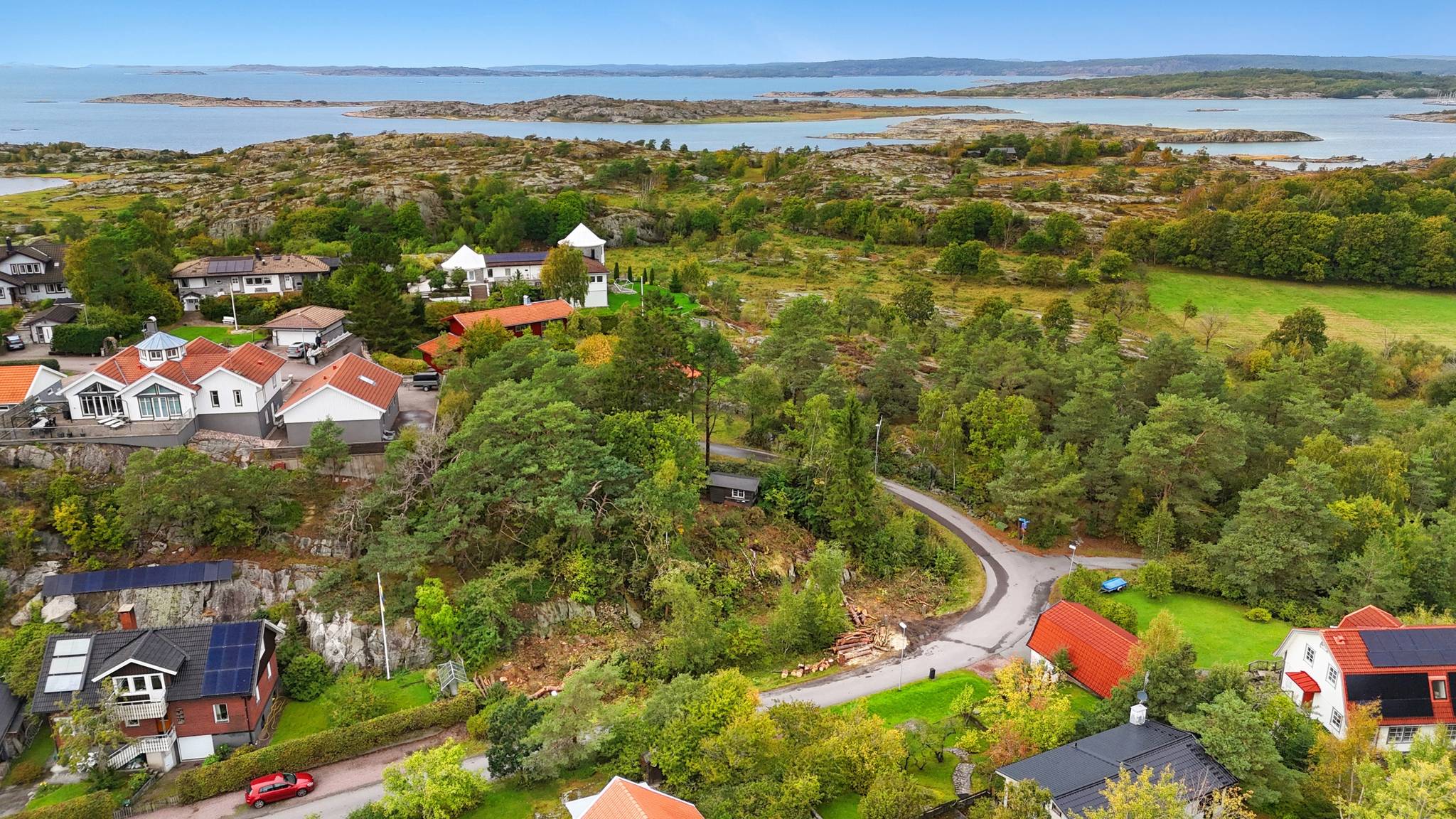 tomt på Bergegårdsvägen 20 Torslanda - Lilleby, Göteborgs kommun - bild 1