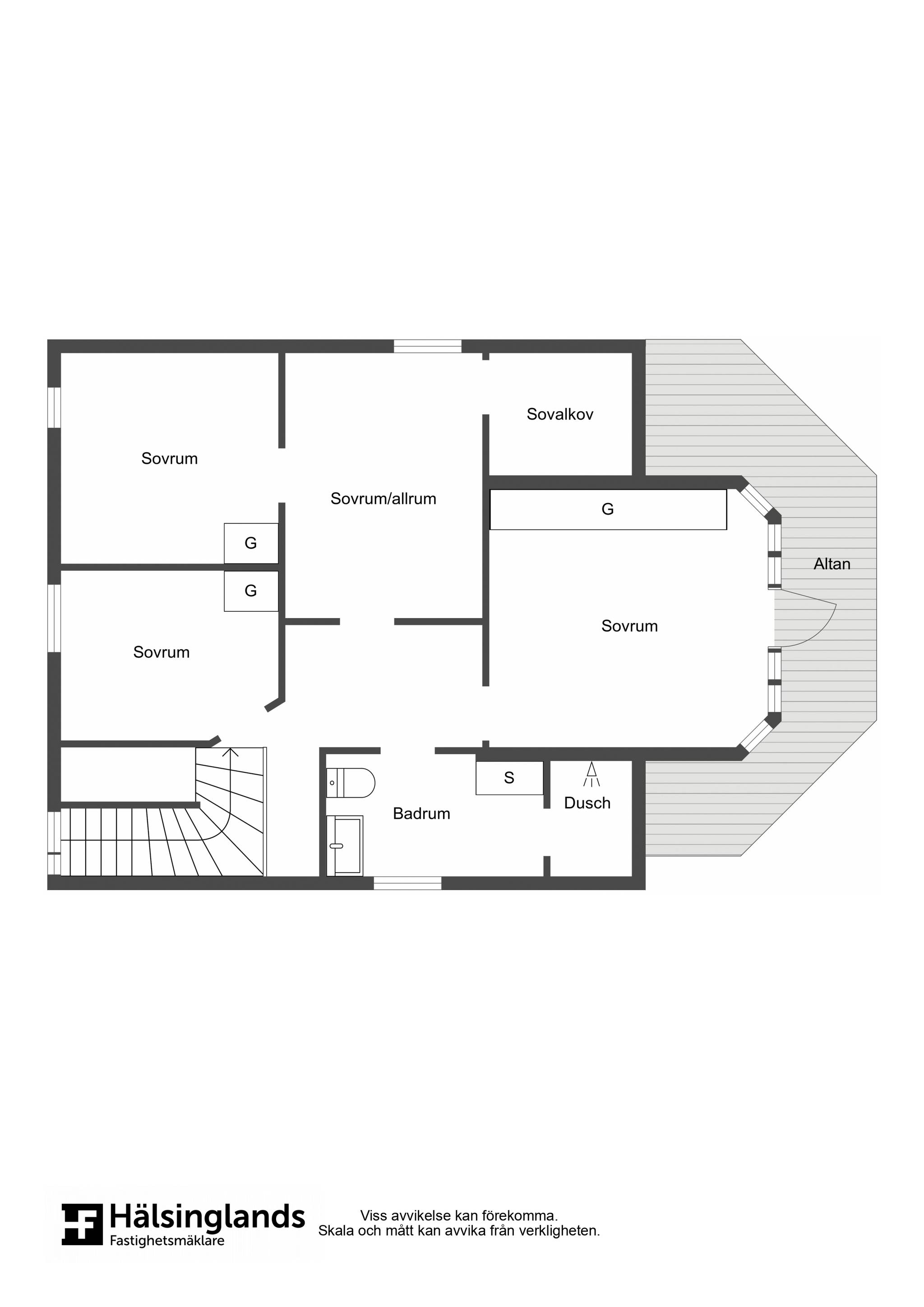 6 rum Villa på Saltvik 18 Hudiksvalls kommun - bild 77