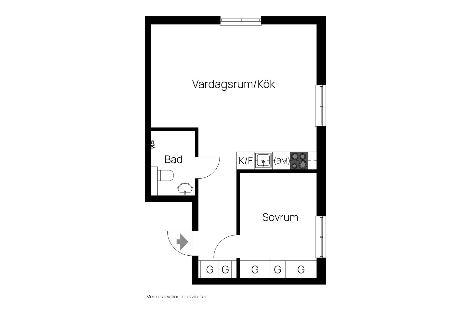 2 rum Lägenhet på Oxelvägen 6 Enskededalen Stockholms kommun - bild 13