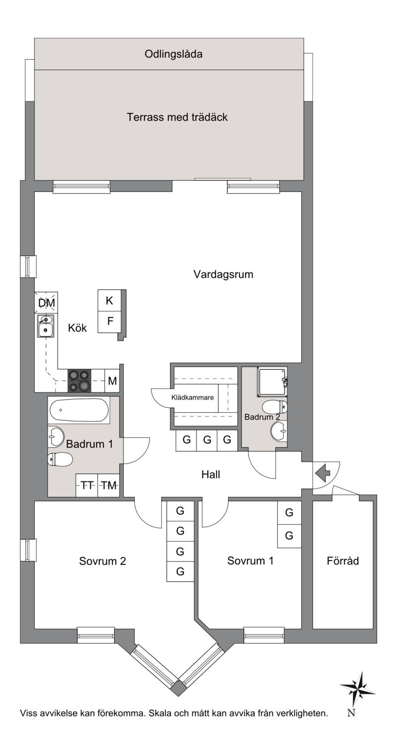 3 rum Lägenhet på Bjursvägen 42, 2tr Bollstanäs Upplands Väsby kommun - bild 17