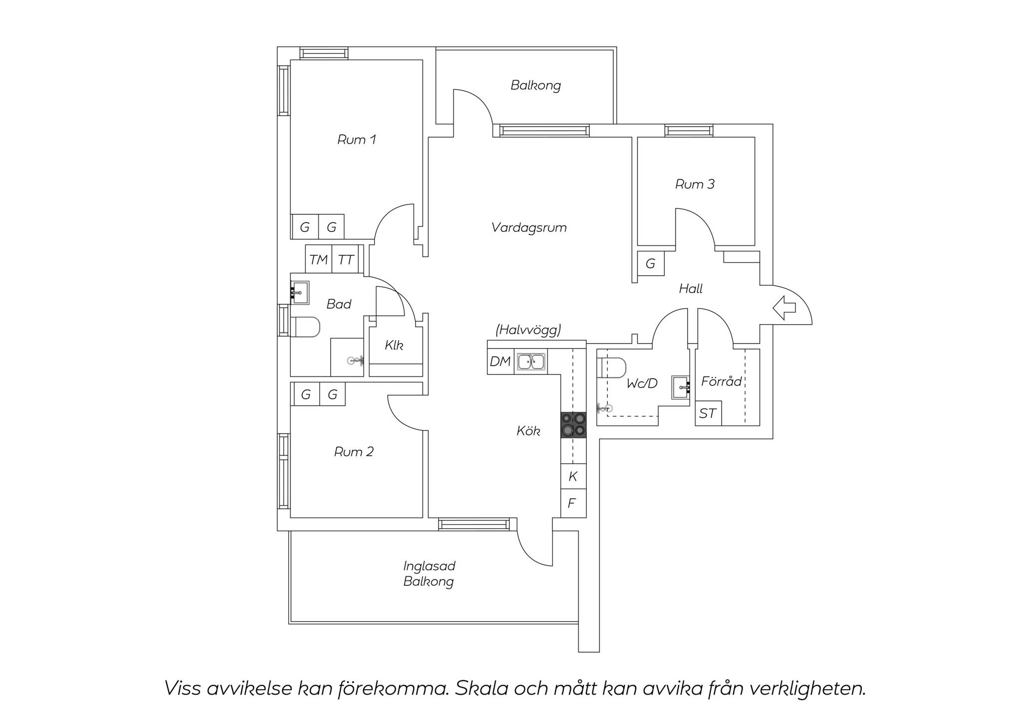 4 rum Lägenhet på Bellevuegatan 4 Södertälje Centrum Södertälje kommun - bild 28