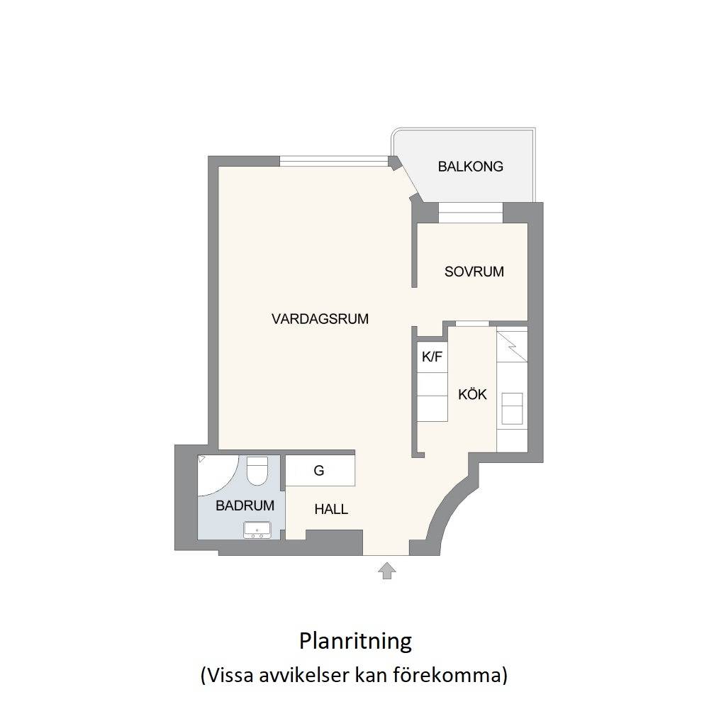 2 rum Lägenhet på Norrtullsgatan 63, 3 tr Vasastan Stockholms kommun - bild 24