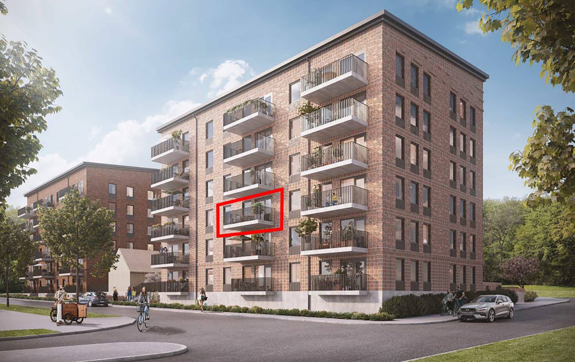 2 rum Lägenhet på Ekerödsgatan 32 (lgh 1206) Mariastaden Helsingborgs kommun - bild 13