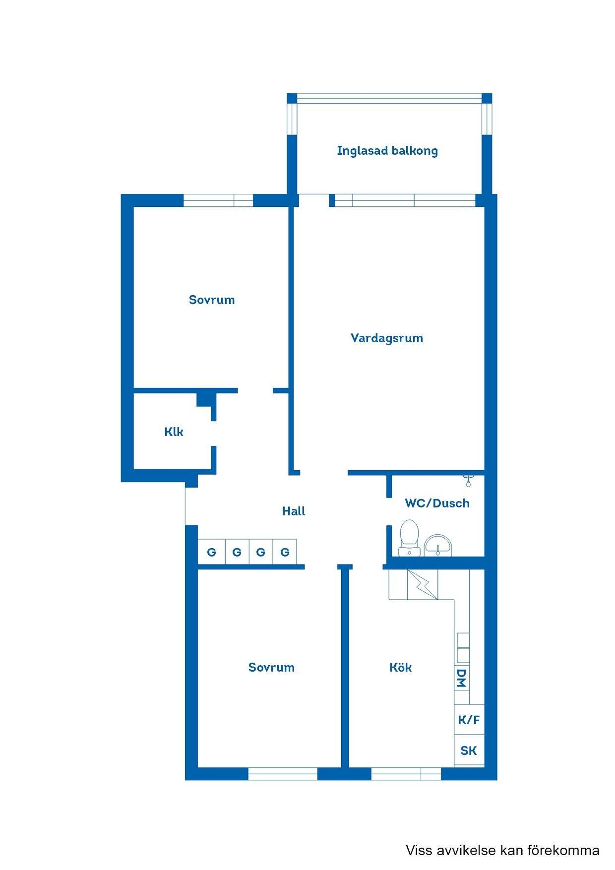 3 rum Lägenhet på Lindblomsvägen 6B Ronneby stad Ronneby kommun - bild 17