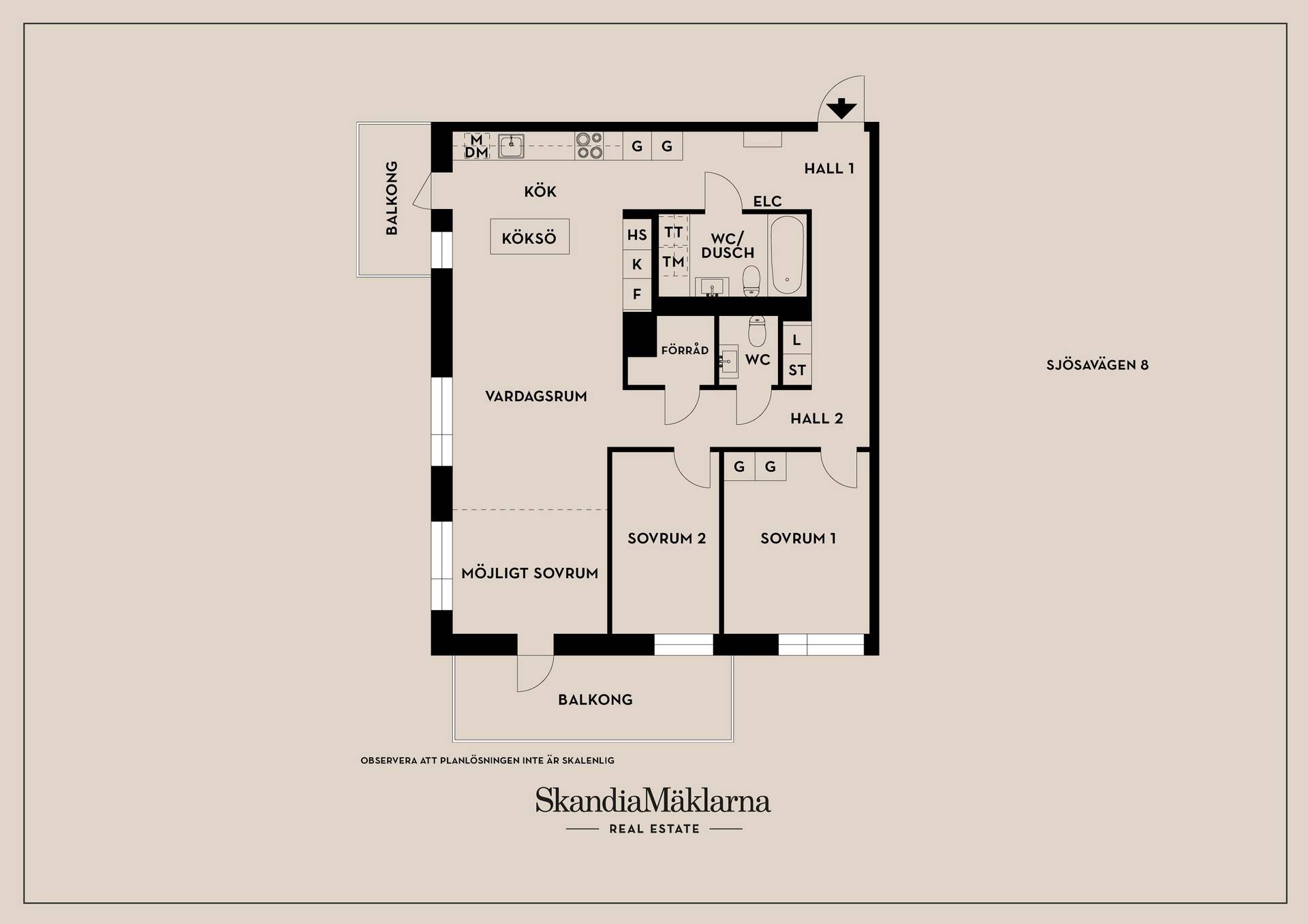 3 rum Lägenhet på Sjösavägen 8 Bandhagen Stockholms kommun - bild 47