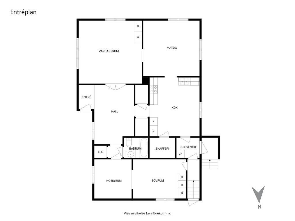 7 rum Villa på Villabergsvägen 31 Öttum Vara kommun - bild 43
