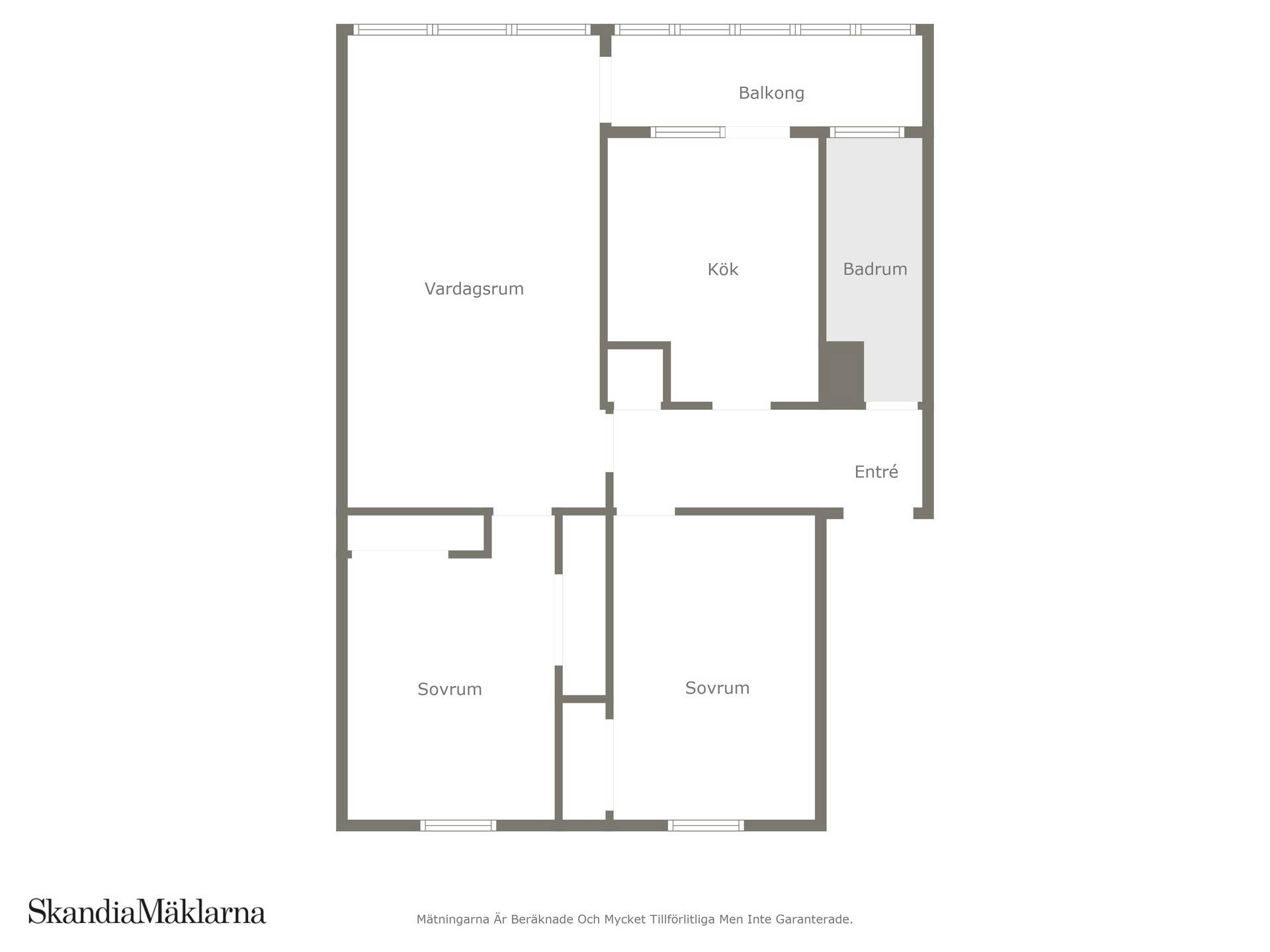 3 rum Lägenhet på Kommendantsvägen 30 Gamla Näsby Kristianstads kommun - bild 19