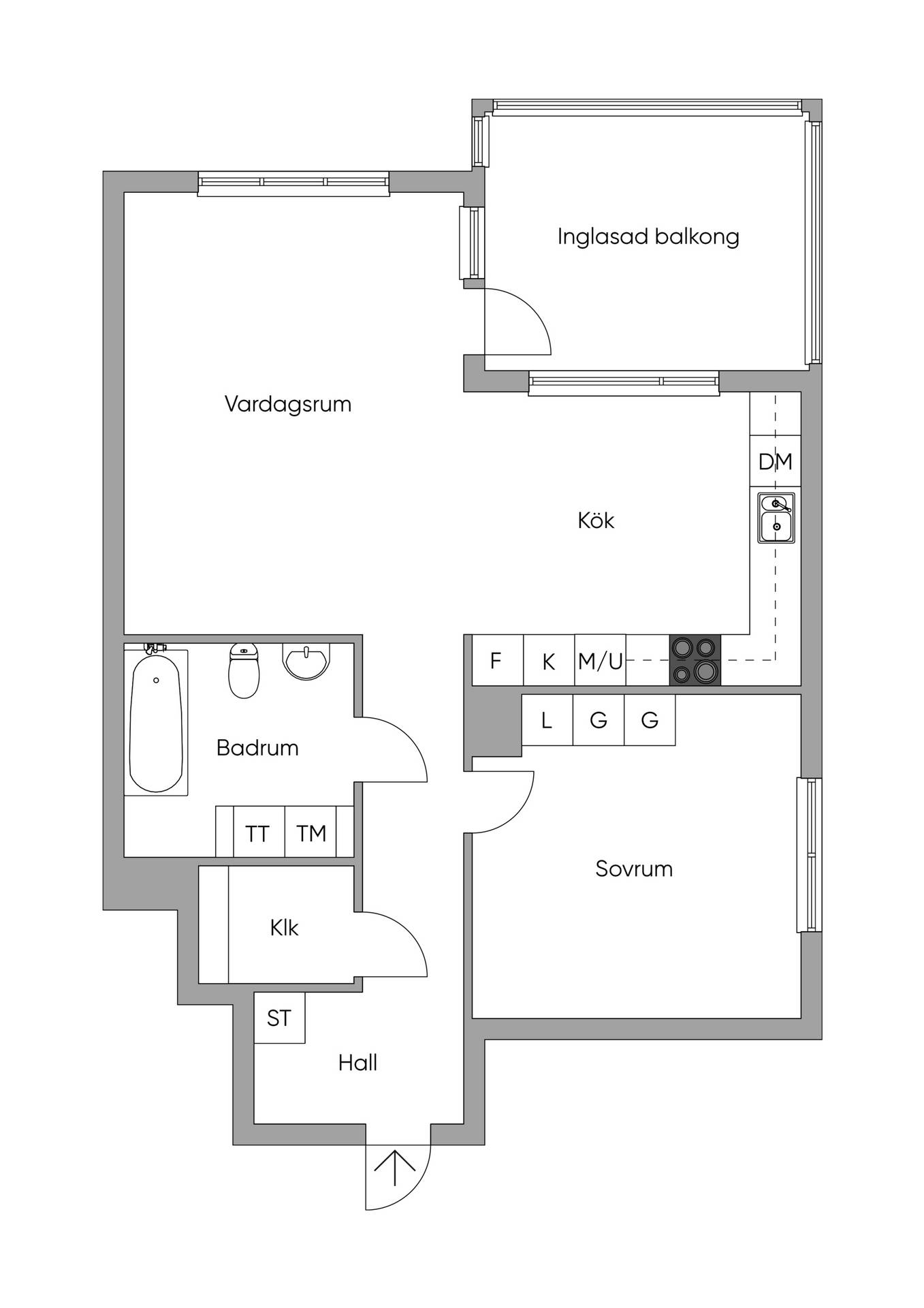 2 rum Lägenhet på Friluftsvägen 27c Centrala Sundbyberg Sundbybergs kommun - bild 20