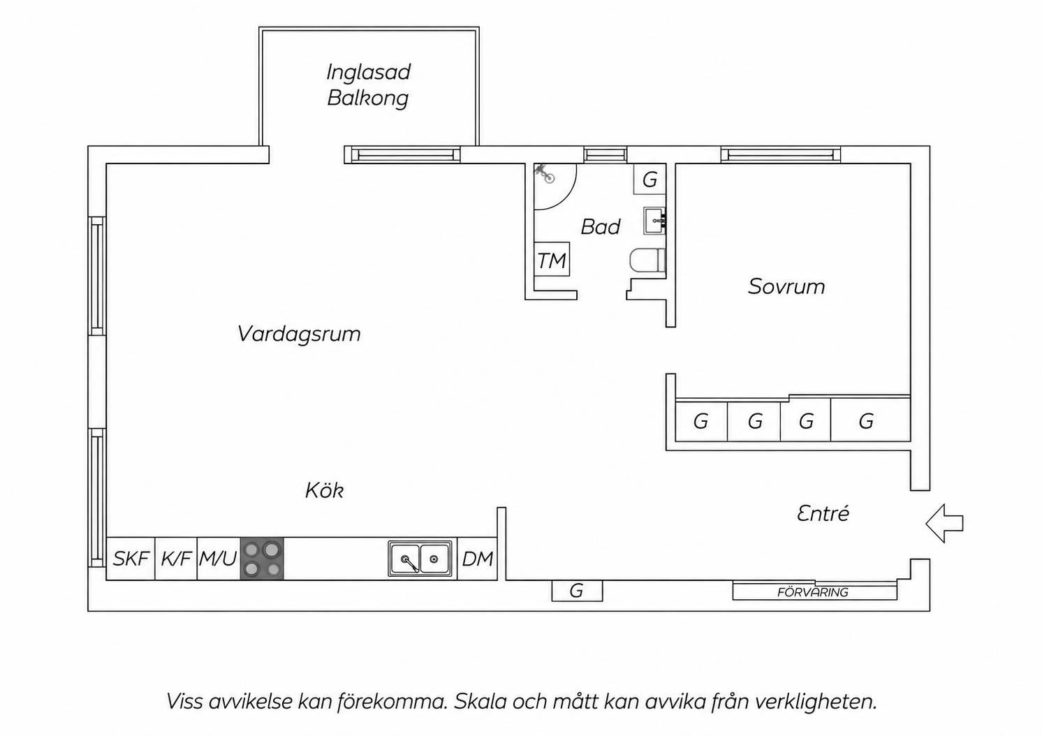 2 rum Lägenhet på Viksängsvägen 1 Viksängen Södertälje kommun - bild 22