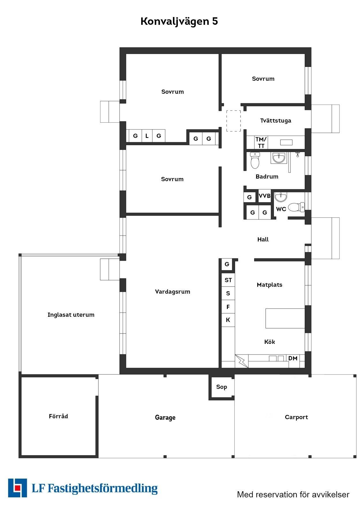 4 rum Villa på Konvaljvägen 5 Trönninge Halmstads kommun - bild 27