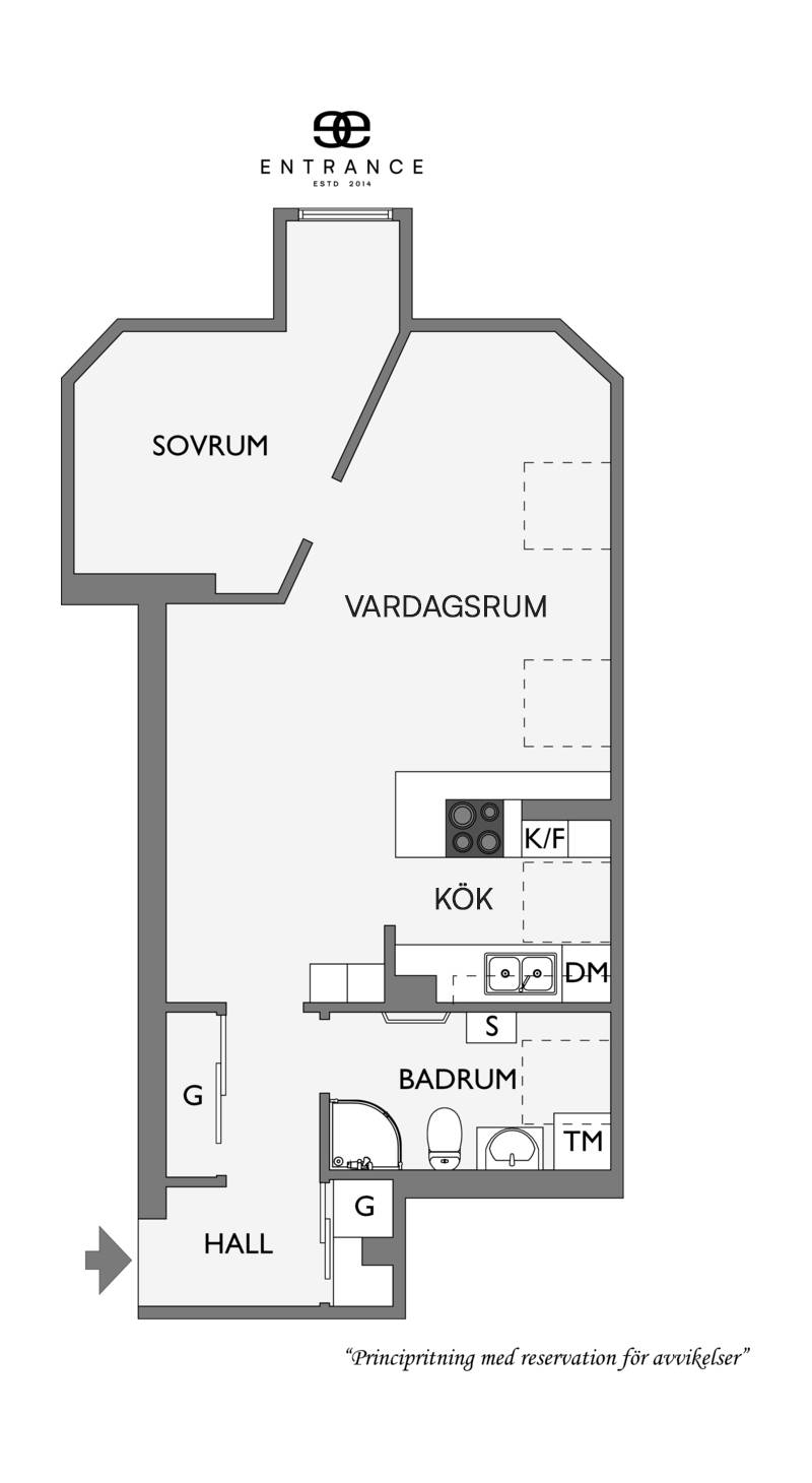 2 rum Lägenhet på Lasarettsgatan 6 Kungshöjd Göteborgs kommun - bild 36