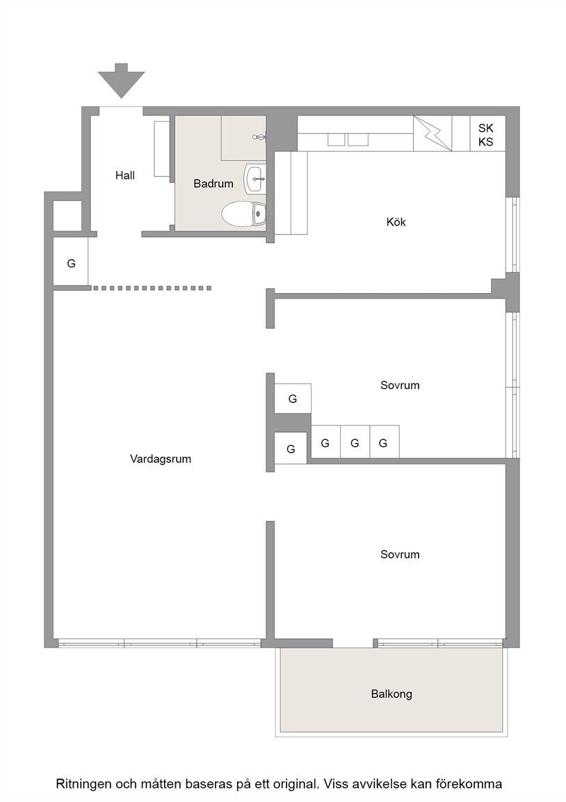 3 rum Lägenhet på Stampbrogatan 22 Sunneberg Kristinehamns kommun - bild 21