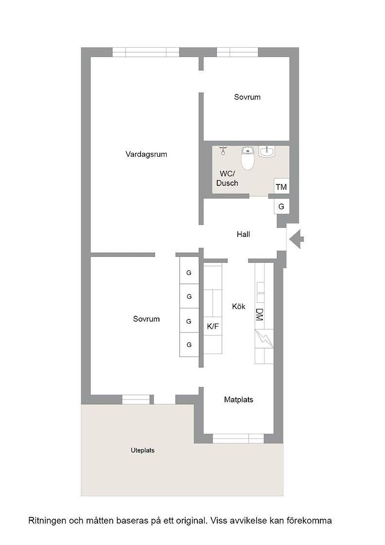 3 rum Lägenhet på Rosenhagavägen 10B Rosenhaga Skövde kommun - bild 16