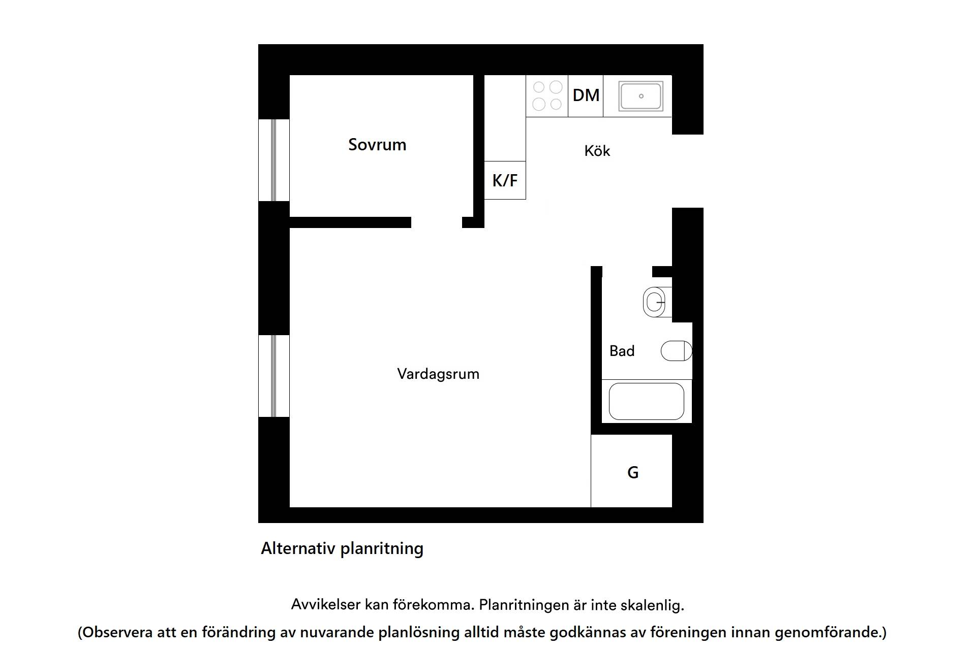 1.5 rum Lägenhet på Wollmar Yxkullsgatan 48B Södermalm Stockholms kommun - bild 27