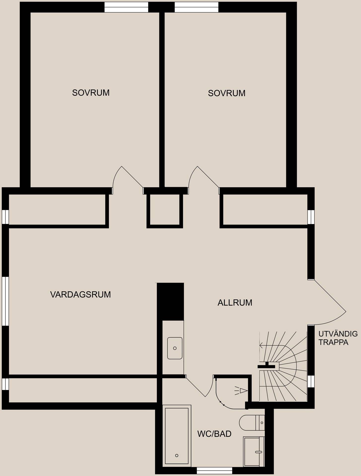 5 rum Villa på Smedstugugatan 23A Haga/Karlshov Norrköpings kommun - bild 22
