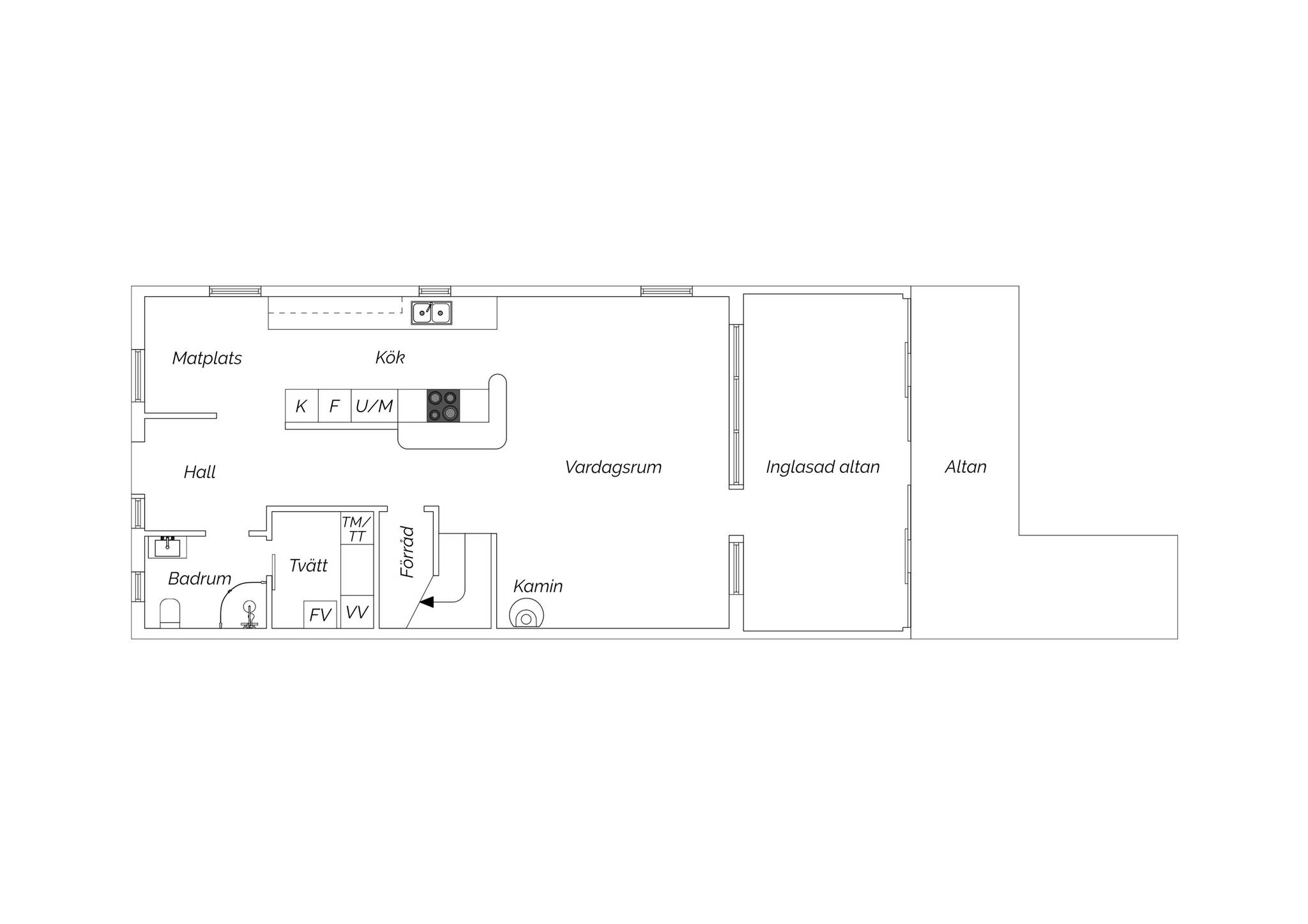 4 rum Radhus på Vretbacksvägen 6A Strömsbro Gävle kommun - bild 35