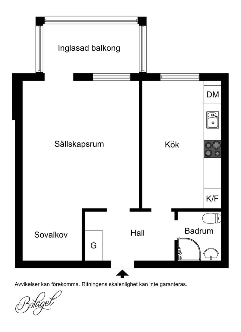 1 rum Lägenhet på Västanväg 49B Limhamn Malmö kommun - bild 22