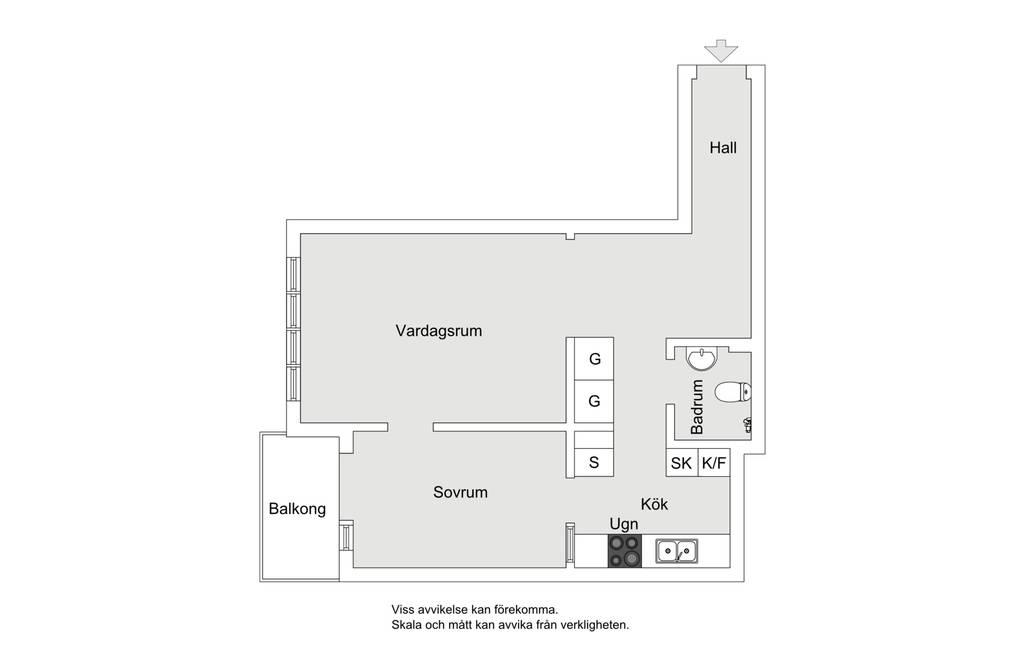 2 rum Lägenhet på Skeppargatan 98 Gärdet Stockholms kommun - bild 26