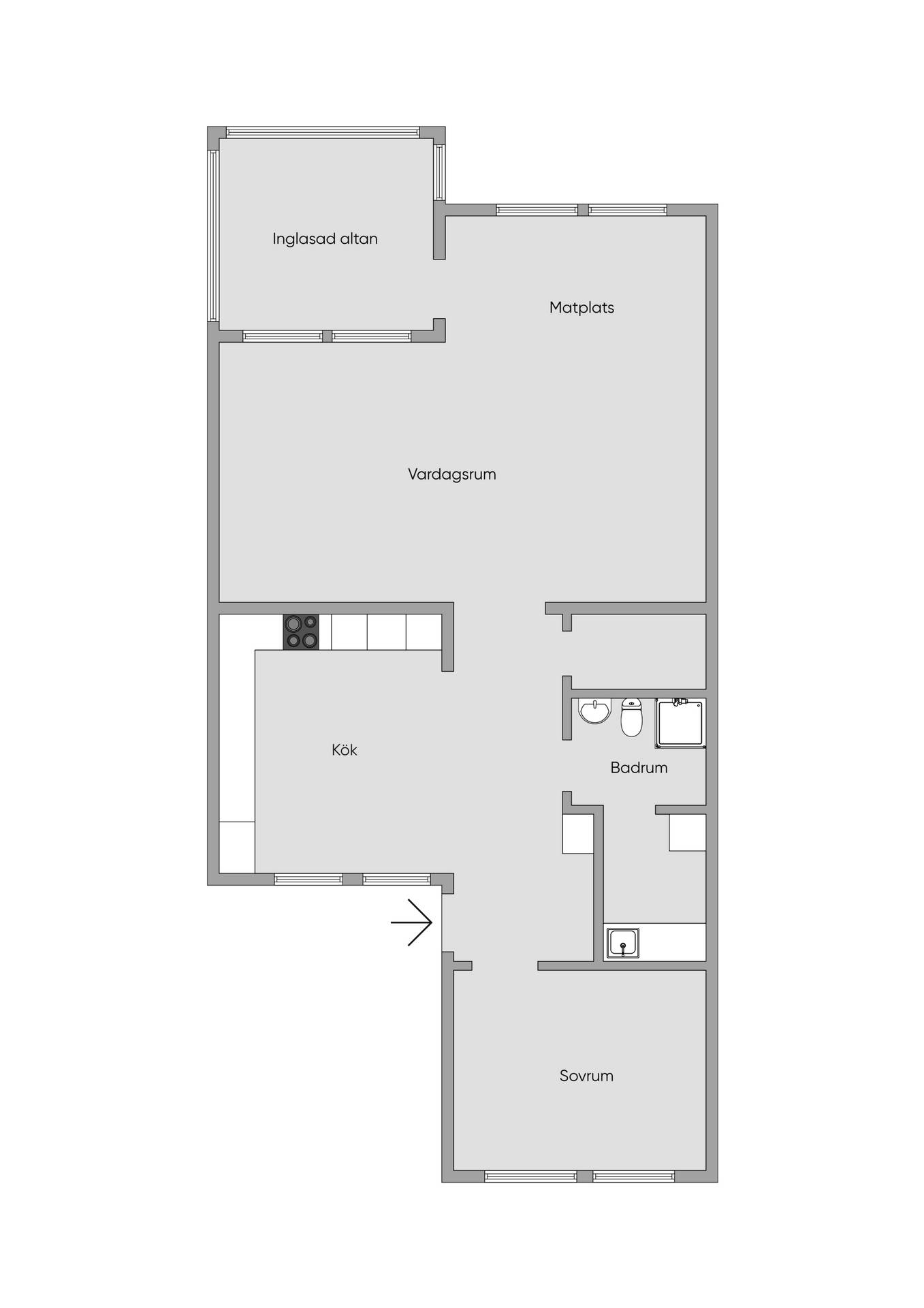 3 rum Parhus på Karlsborgsvägen 239 Sundveda Sigtuna kommun - bild 19