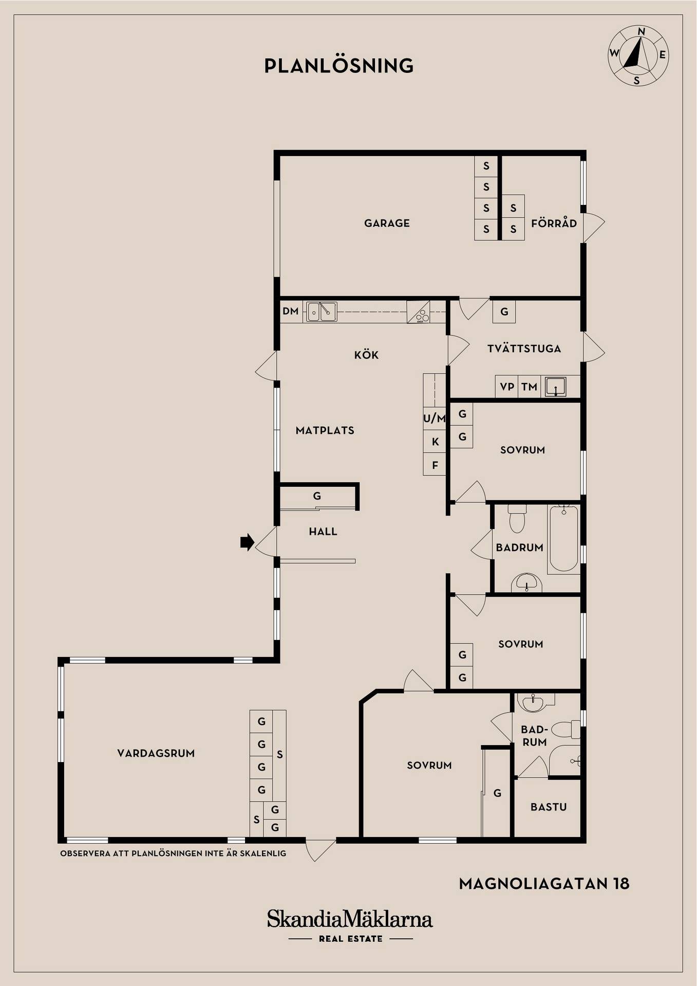 4 rum Villa på Magnoliagatan 18 Ramlösagården Helsingborgs kommun - bild 27