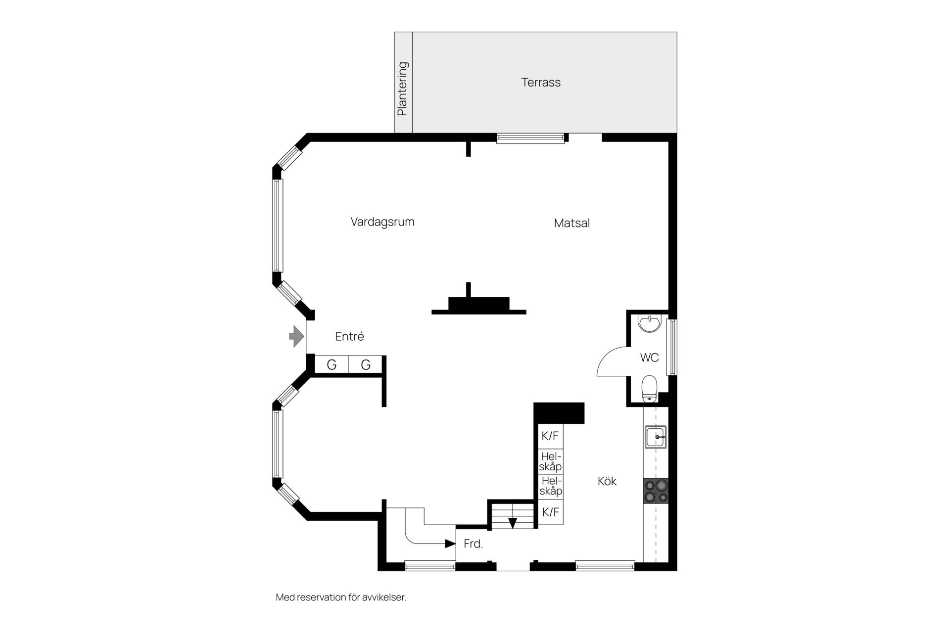 4 rum Villa på Magnus Stenbocks väg 25 Väster Halmstads kommun - bild 36