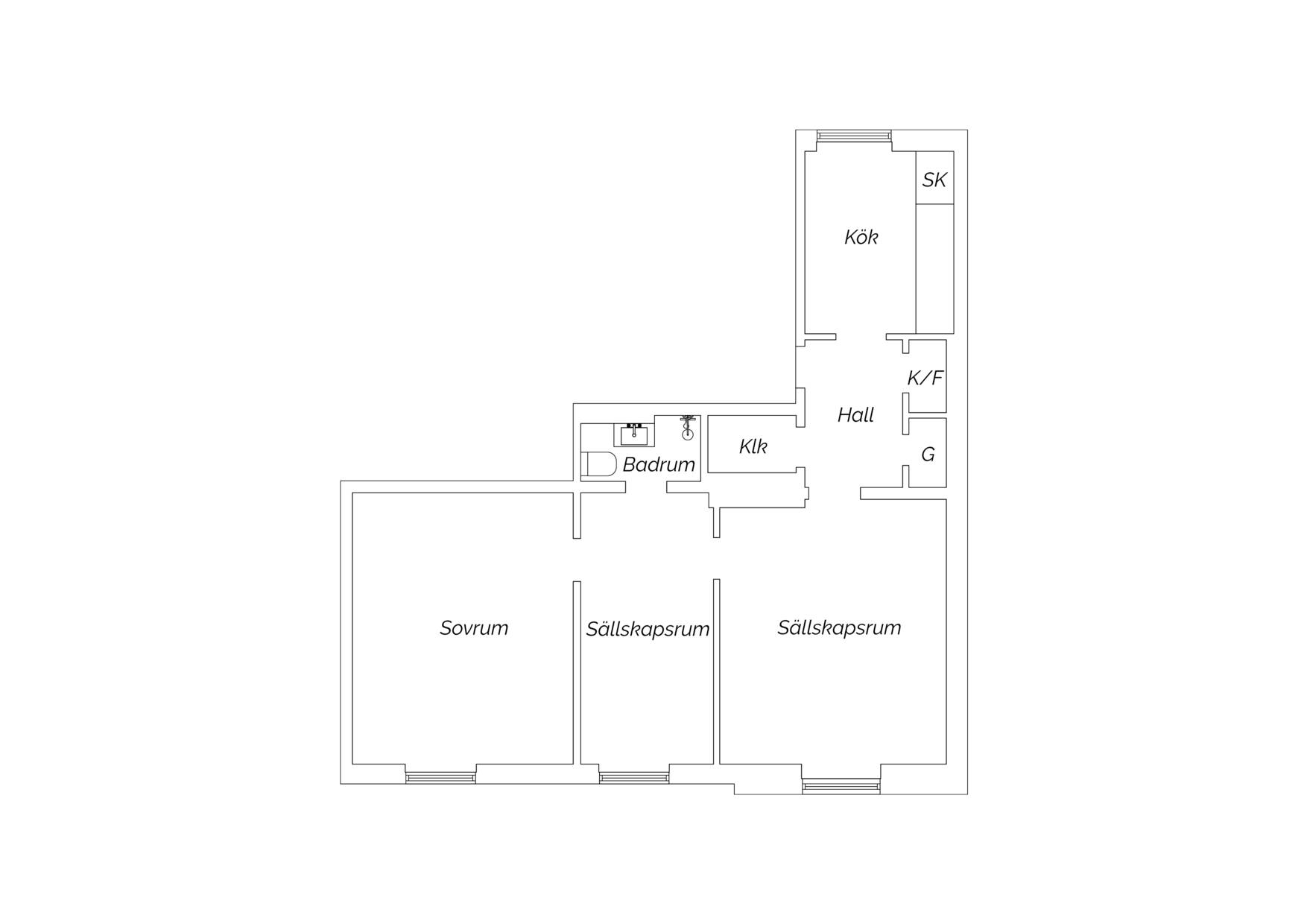 3 rum Lägenhet på Andréegatan 10B Rörsjöstaden Malmö kommun - bild 27
