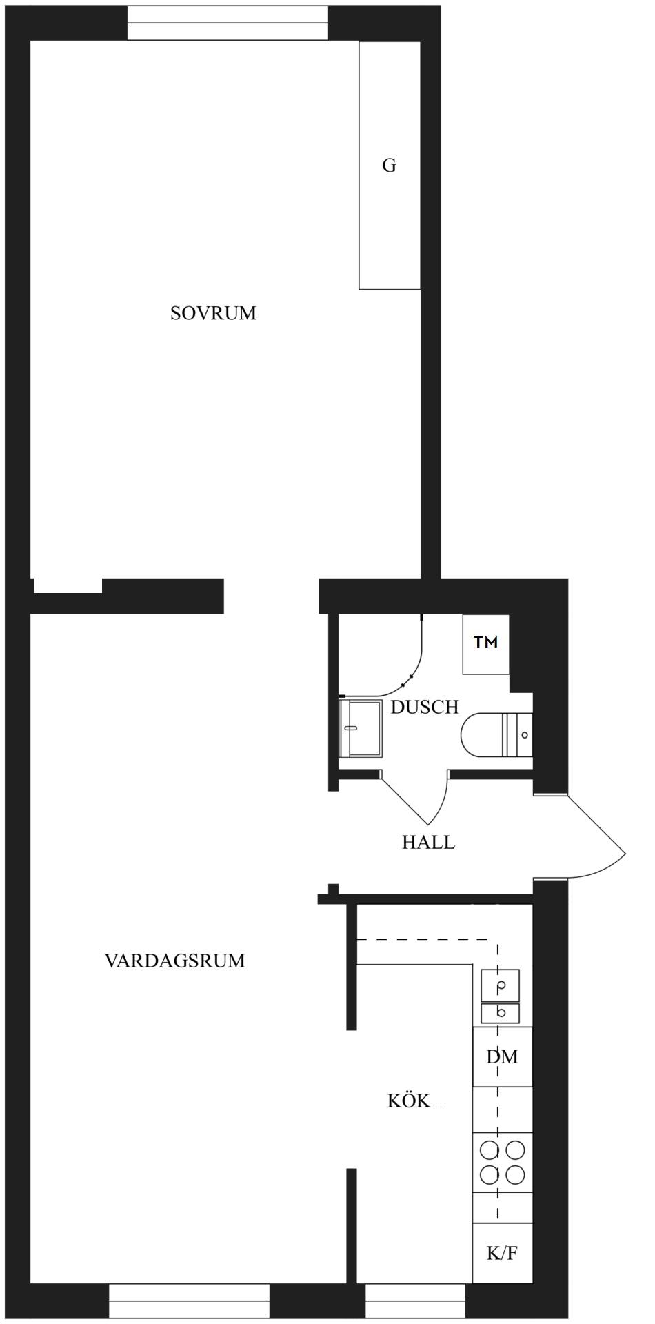 2 rum Lägenhet på Rådmansgatan 6A Centralt, Öster Norrköpings kommun - bild 18
