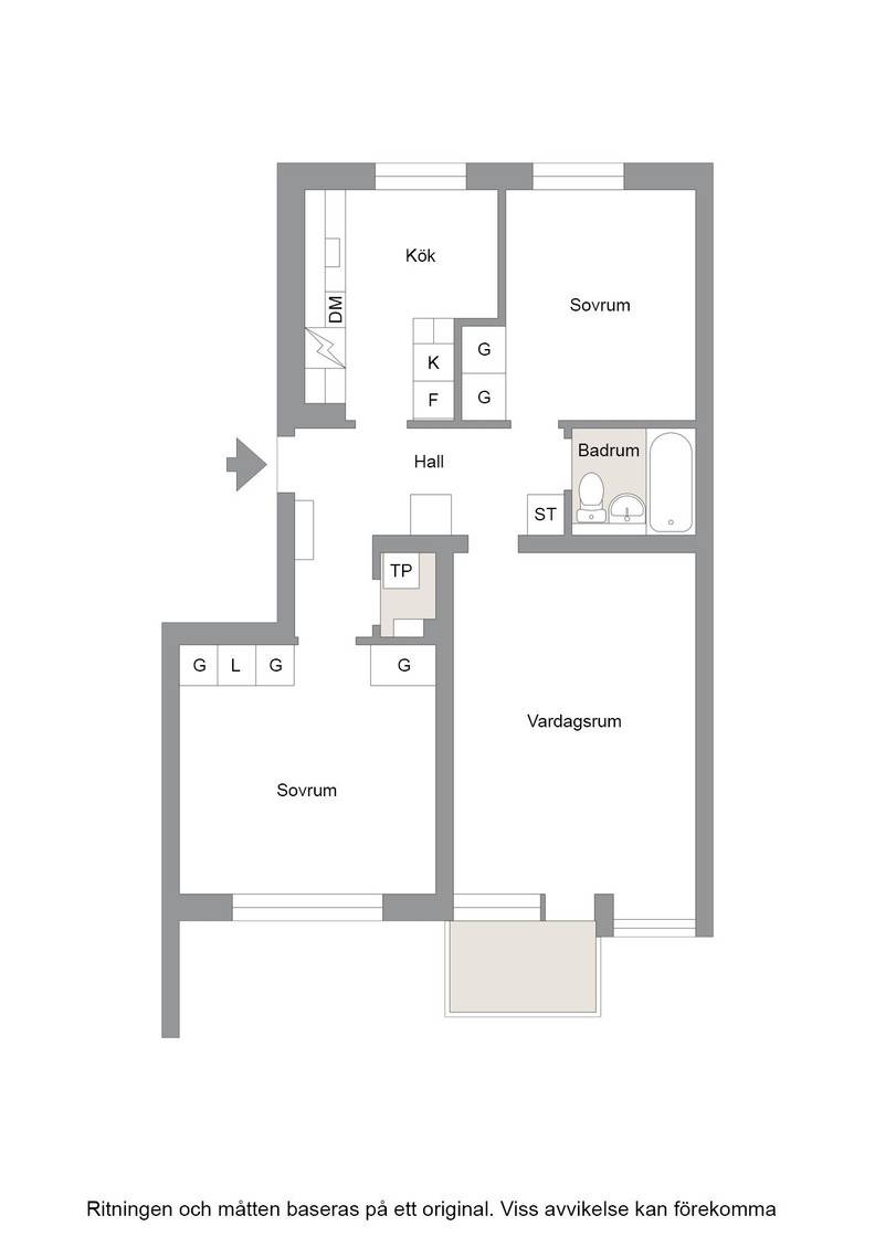 3 rum Lägenhet på Vimpelgatan 9A Johannesdal. Västerviks kommun - bild 19