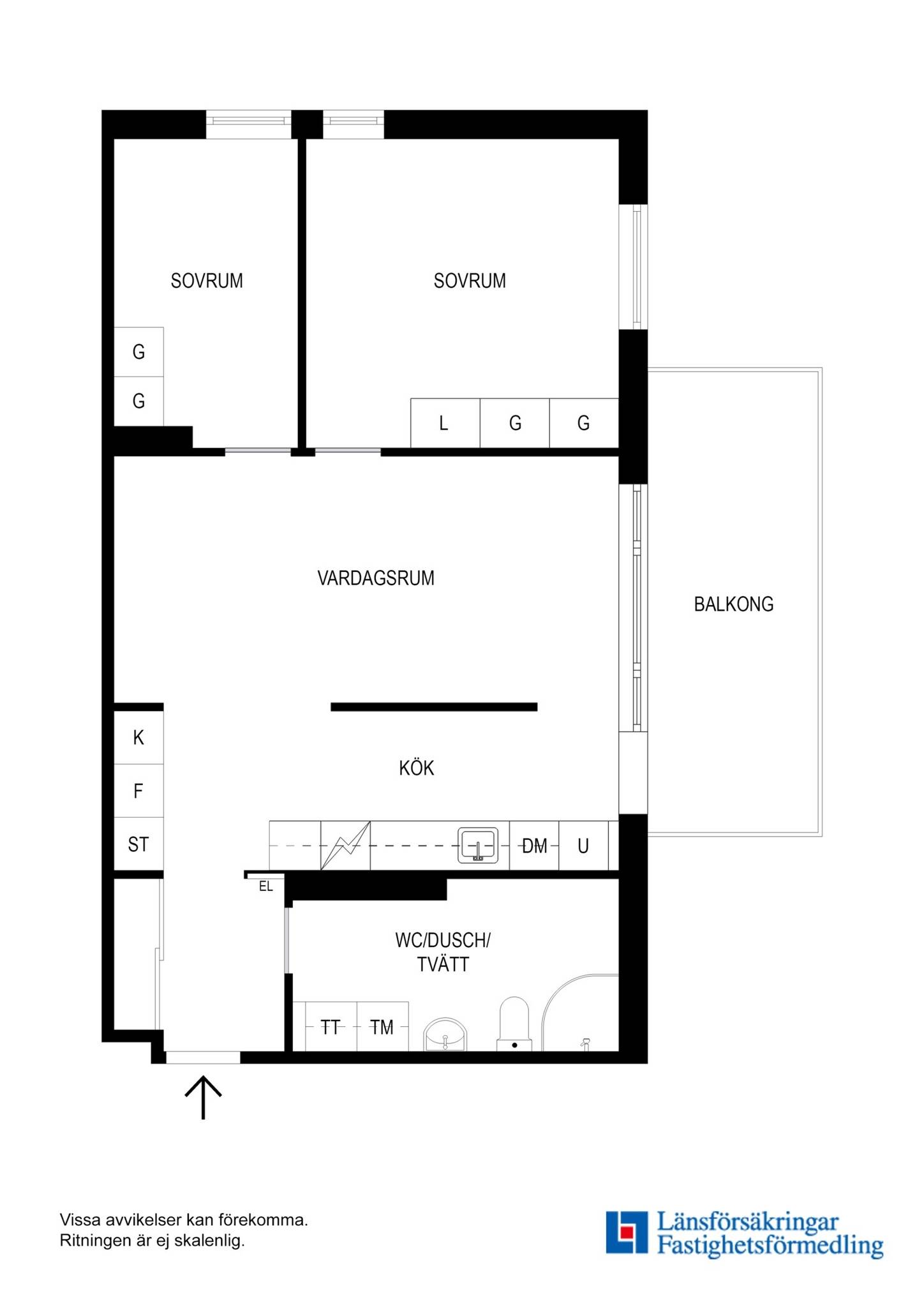 3 rum Lägenhet på Stallgatan 17 Ursvik Sundbybergs kommun - bild 17
