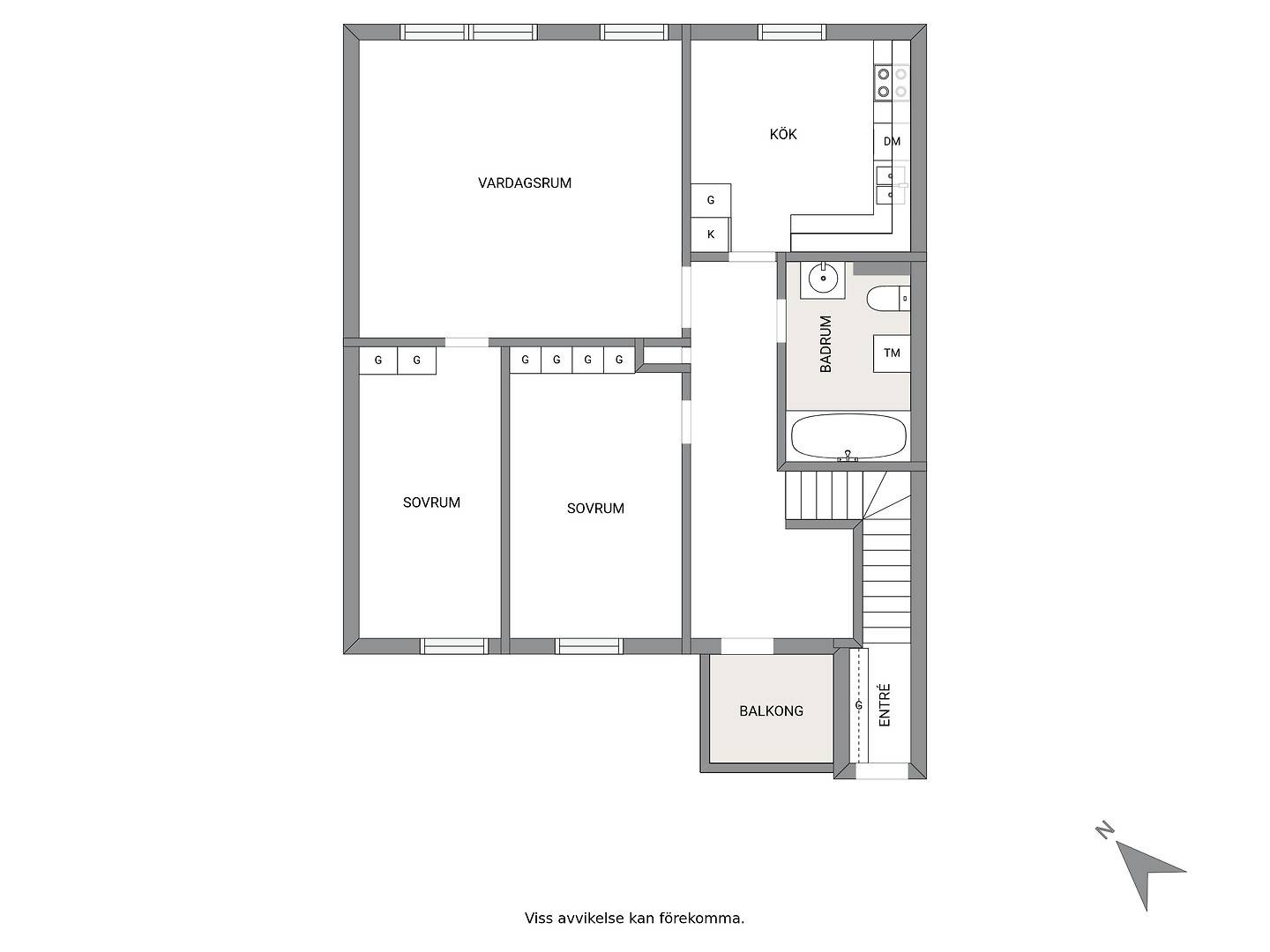 3 rum Lägenhet på Olofstorpsvägen 5F Skara Öst - Landsbygd Skara kommun - bild 26