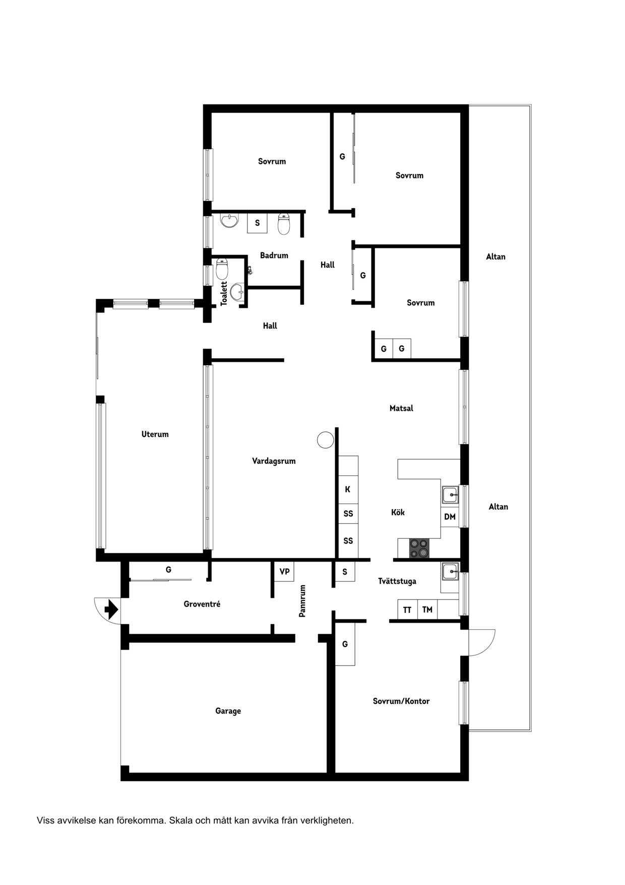 5 rum Villa på Villagatan 38 Veddige Varbergs kommun - bild 31