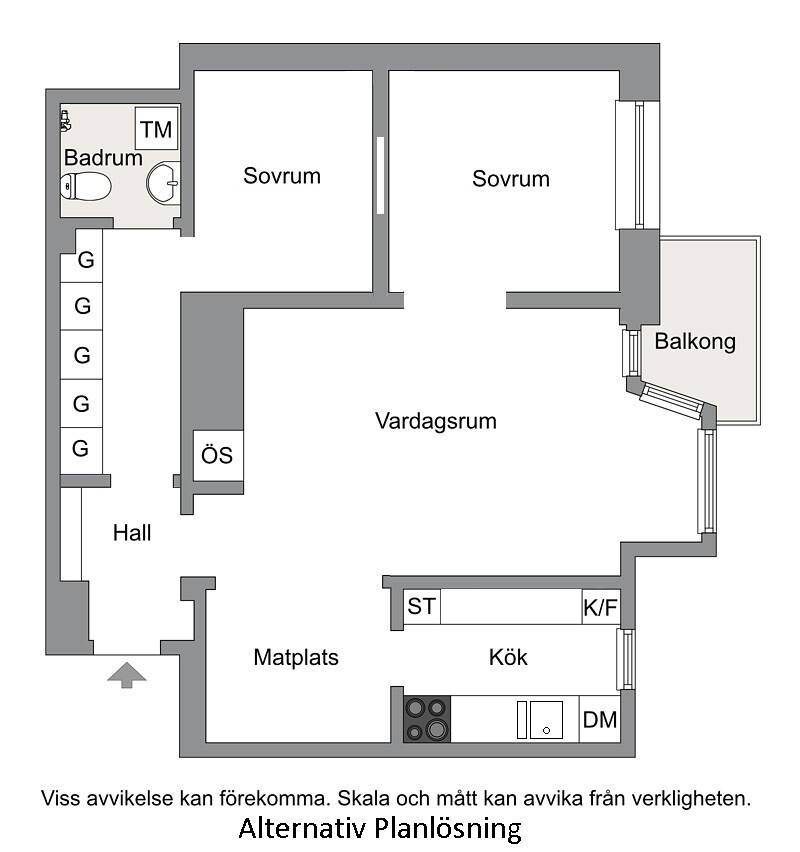 2.5 rum Lägenhet på Sysslomansgatan 22, 5 tr Kungsholmen Stockholms kommun - bild 25