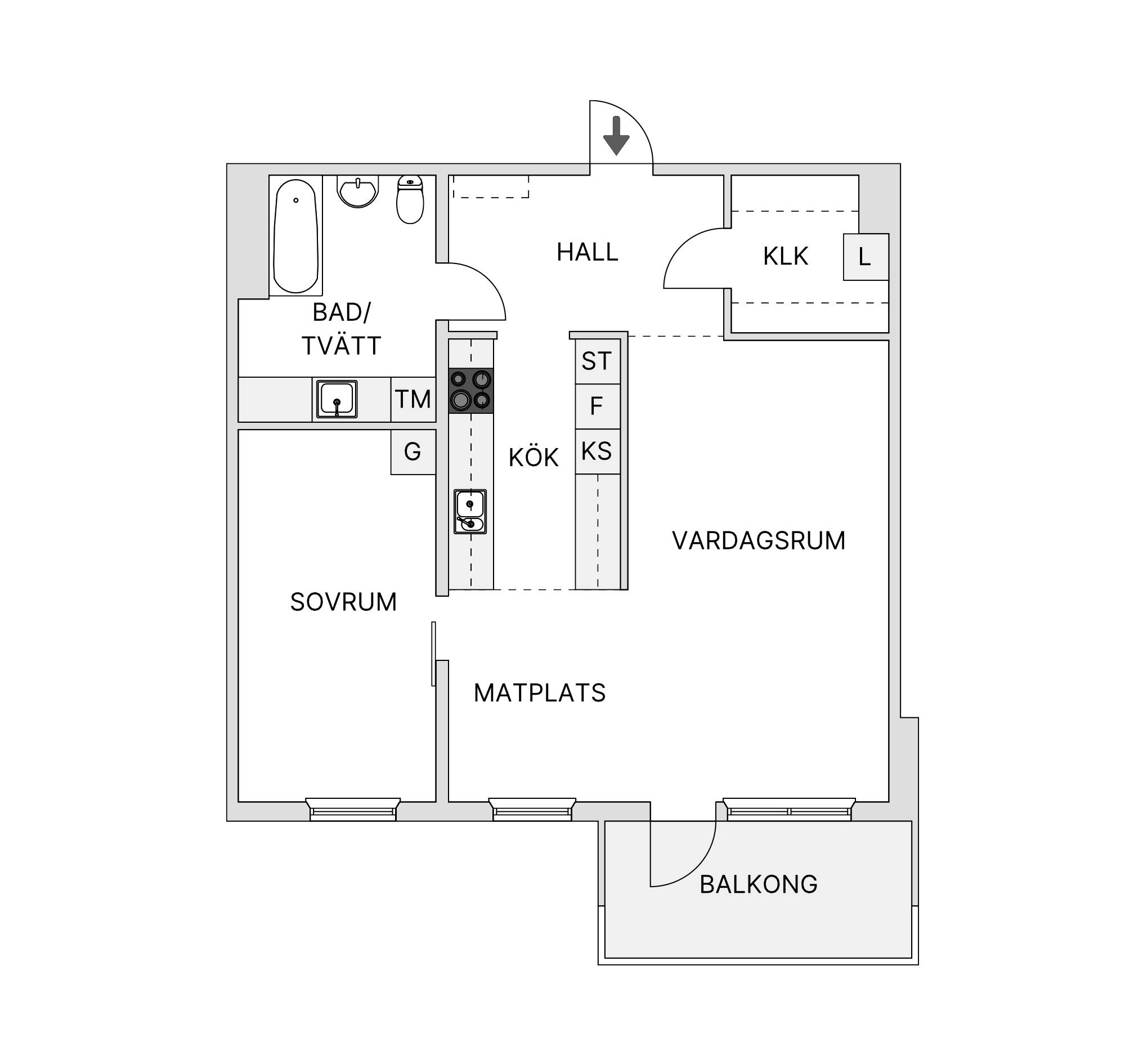 2 rum Lägenhet på Bruksvägen 3A Surte Ale kommun - bild 23