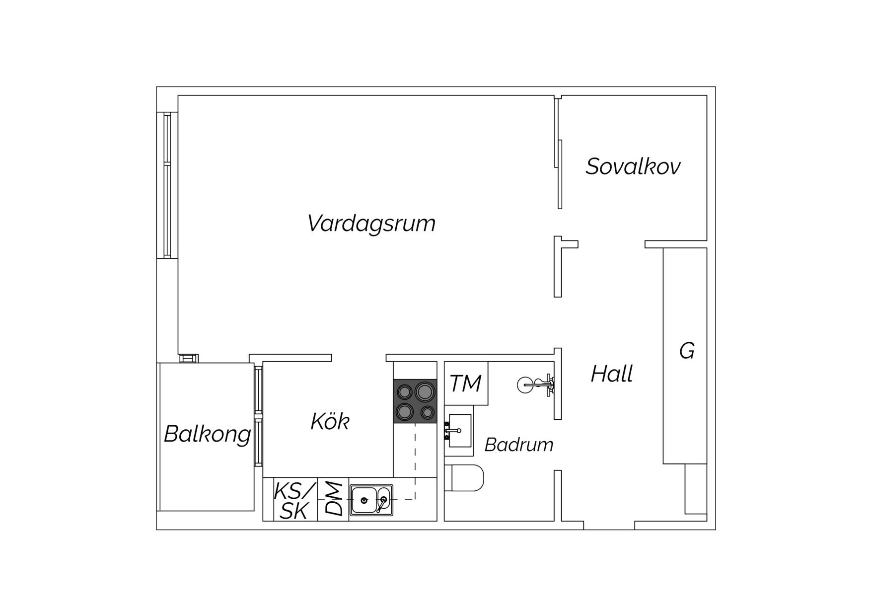 1.5 rum Lägenhet på Hornsgatan 119 Södermalm Stockholms kommun - bild 23