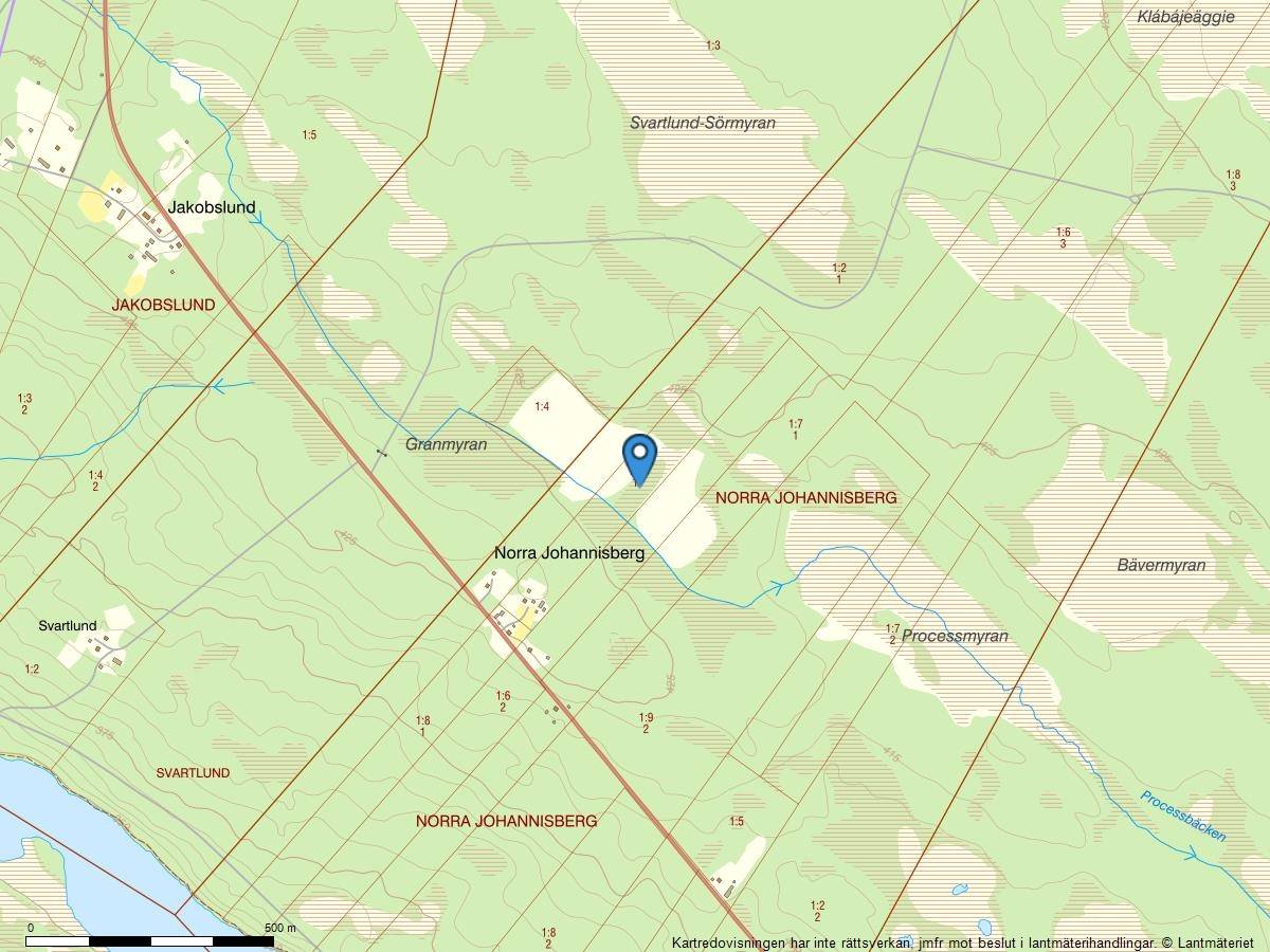4 rum Gård/skog på Johannisberg 2 Malå Malå kommun - bild 47