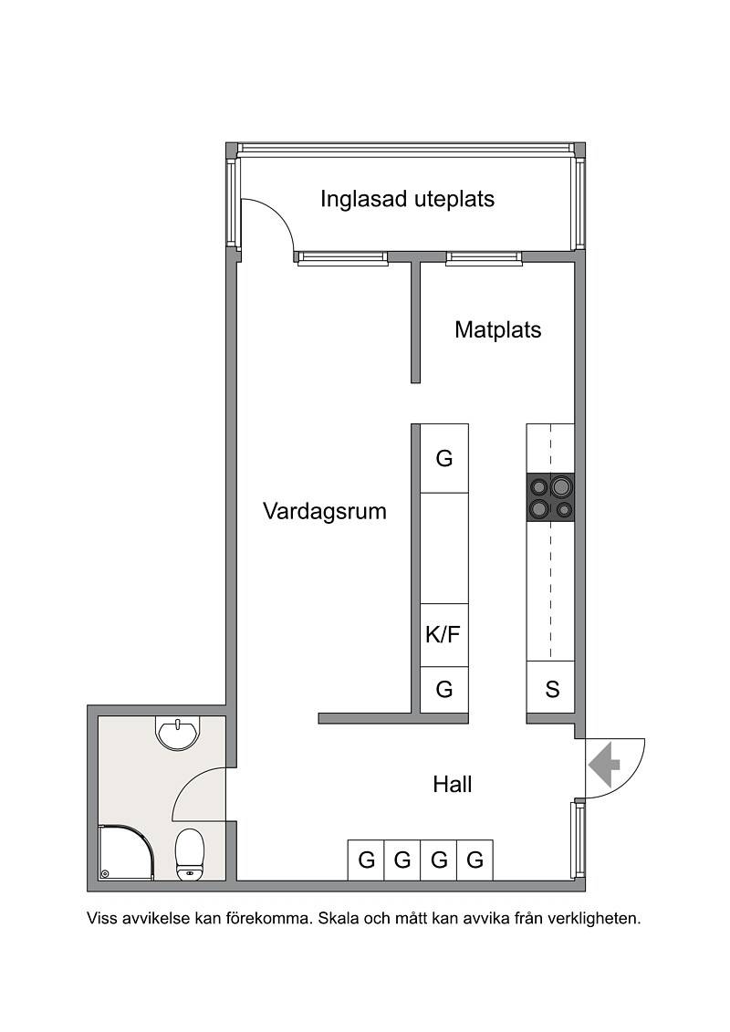 1 rum Lägenhet på Pianovägen 18 B BJÄSTA Örnsköldsviks kommun - bild 22