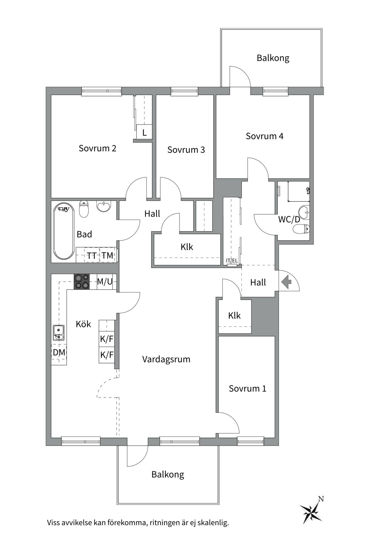 5.5 rum Lägenhet på Gimogatan 4 B Luthagen Uppsala kommun - bild 62