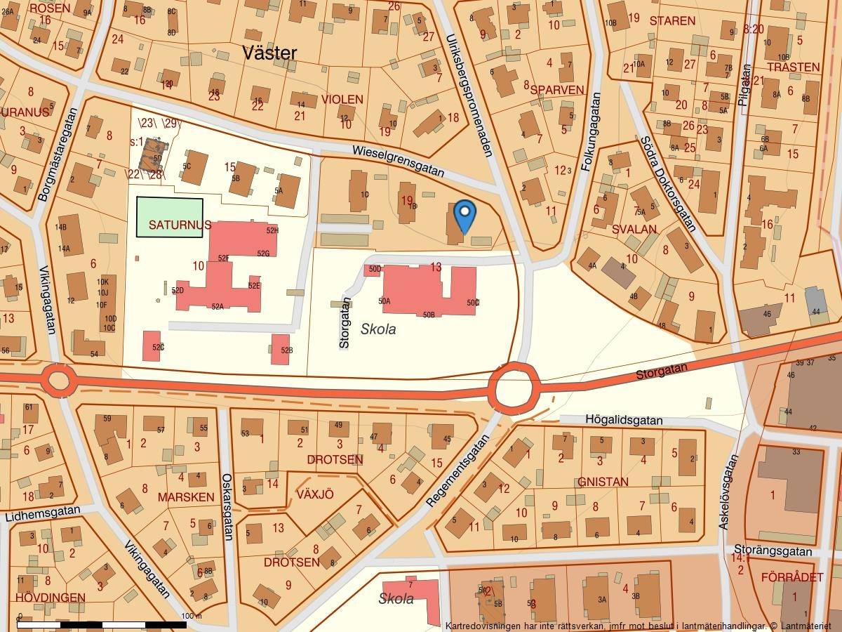 3 rum Lägenhet på Wieselgrensgatan 1A Väster/Centrum Växjö kommun - bild 26