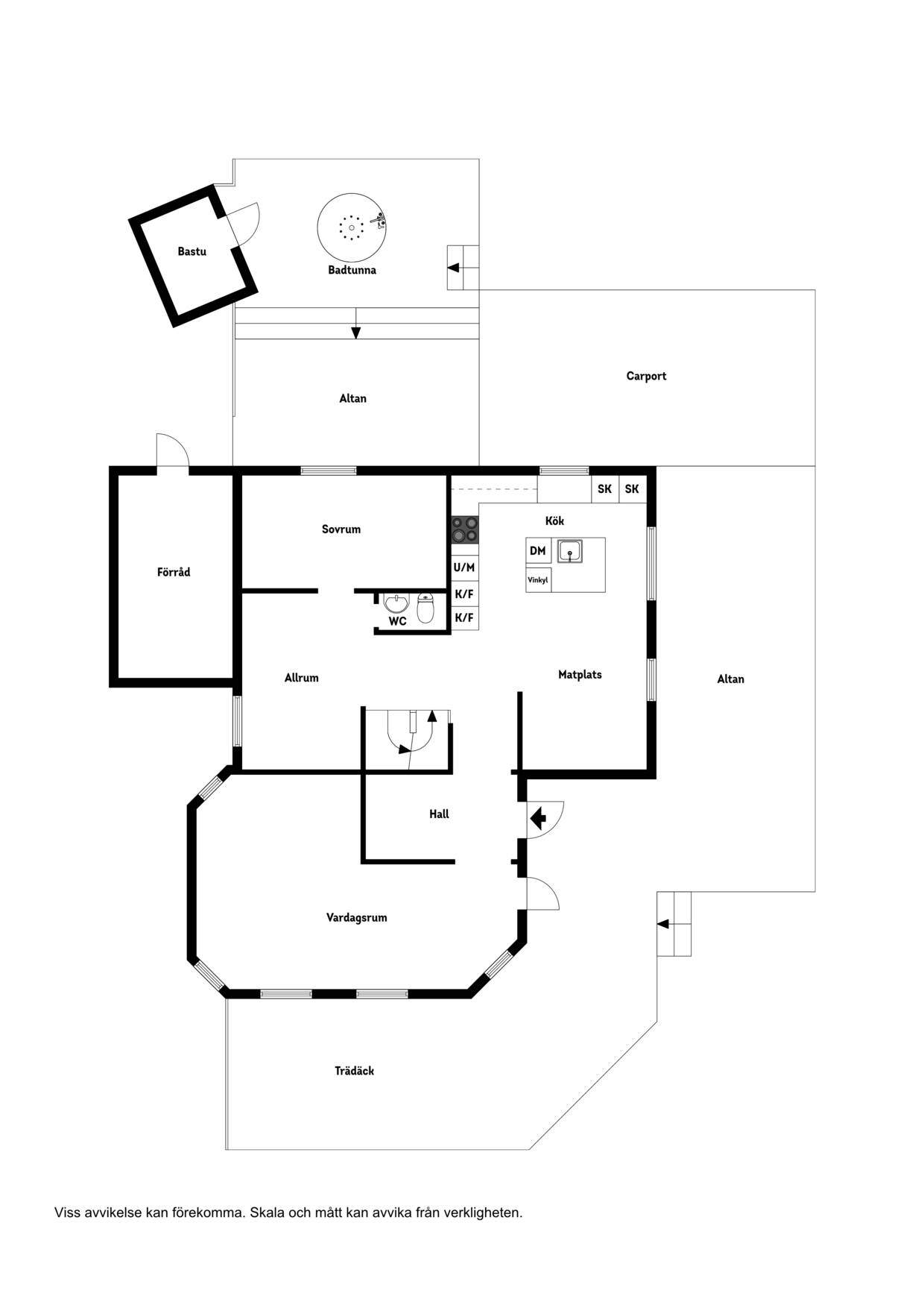 6 rum Villa på Hamnvägen 4 Köpmanholmen Örnsköldsviks kommun - bild 56