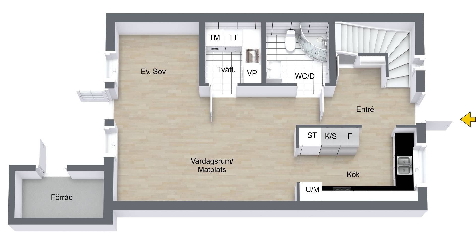 5 rum Radhus på Solhagavägen 8A Knivsta Knivsta kommun - bild 23